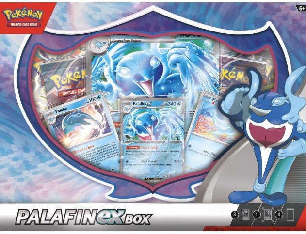 Pokémon TCG: Scarlet & Violet – Palafin ex Box