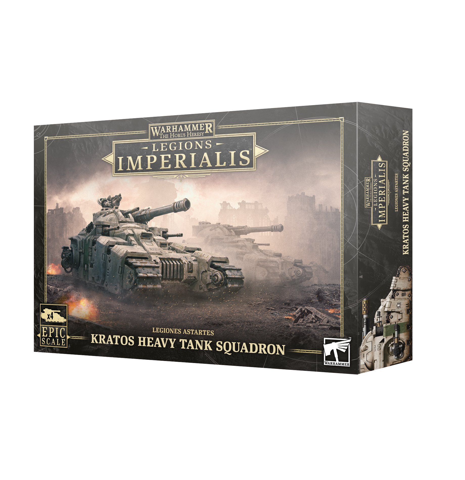 Legion Imperialis: Legiones Astartes Kratos Heavy Tank Squadron(Epic Scale)