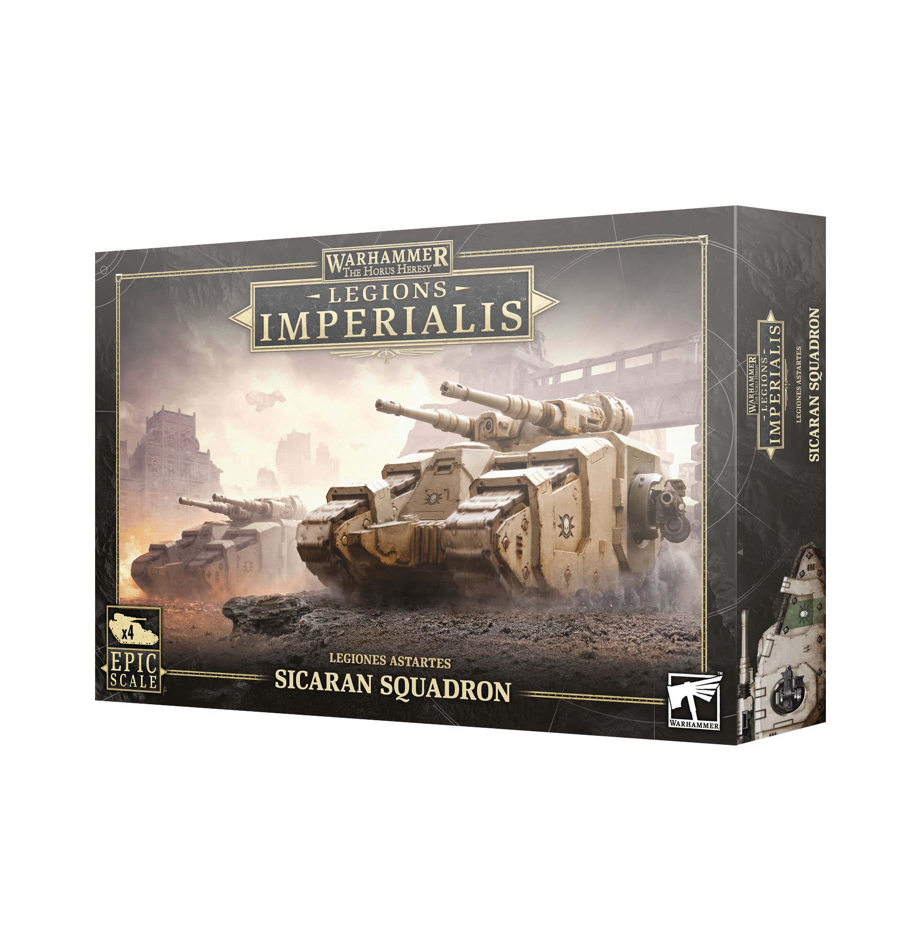 Legion Imperialis: Legiones Astartes Sicaran Squadron (Epic Scale)