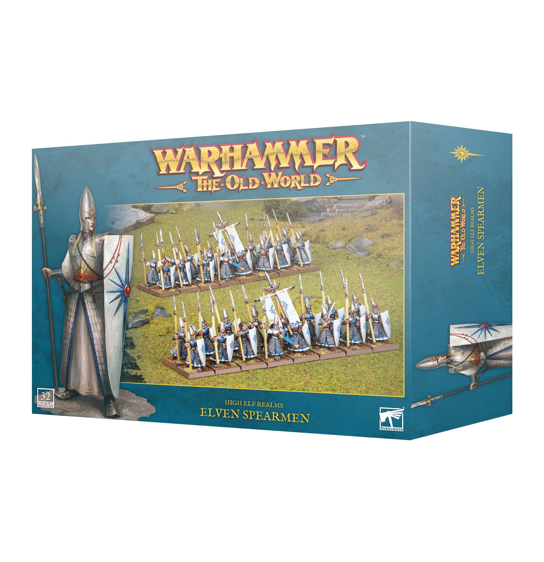 Warhammer: The Old World High Elf Realms Elven Spearmen