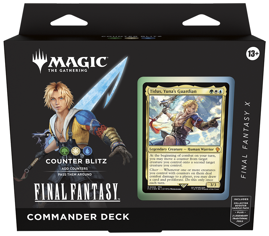 Magic the Gathering Final Fantasy Counter Blitz Commander Deck