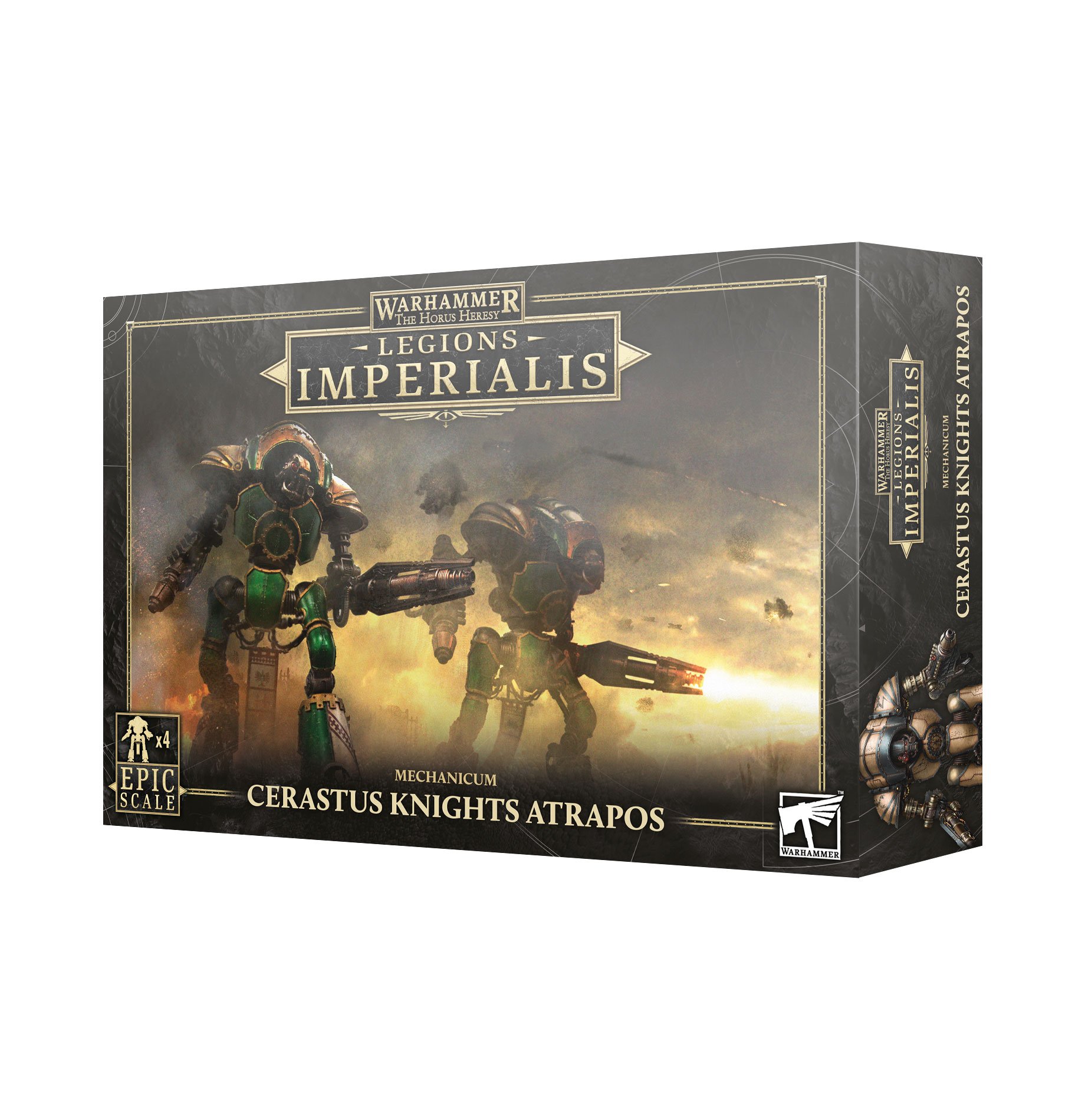 Legion Imperialis: Mechanicum Cerastus Knights Atrapos (epic scale)