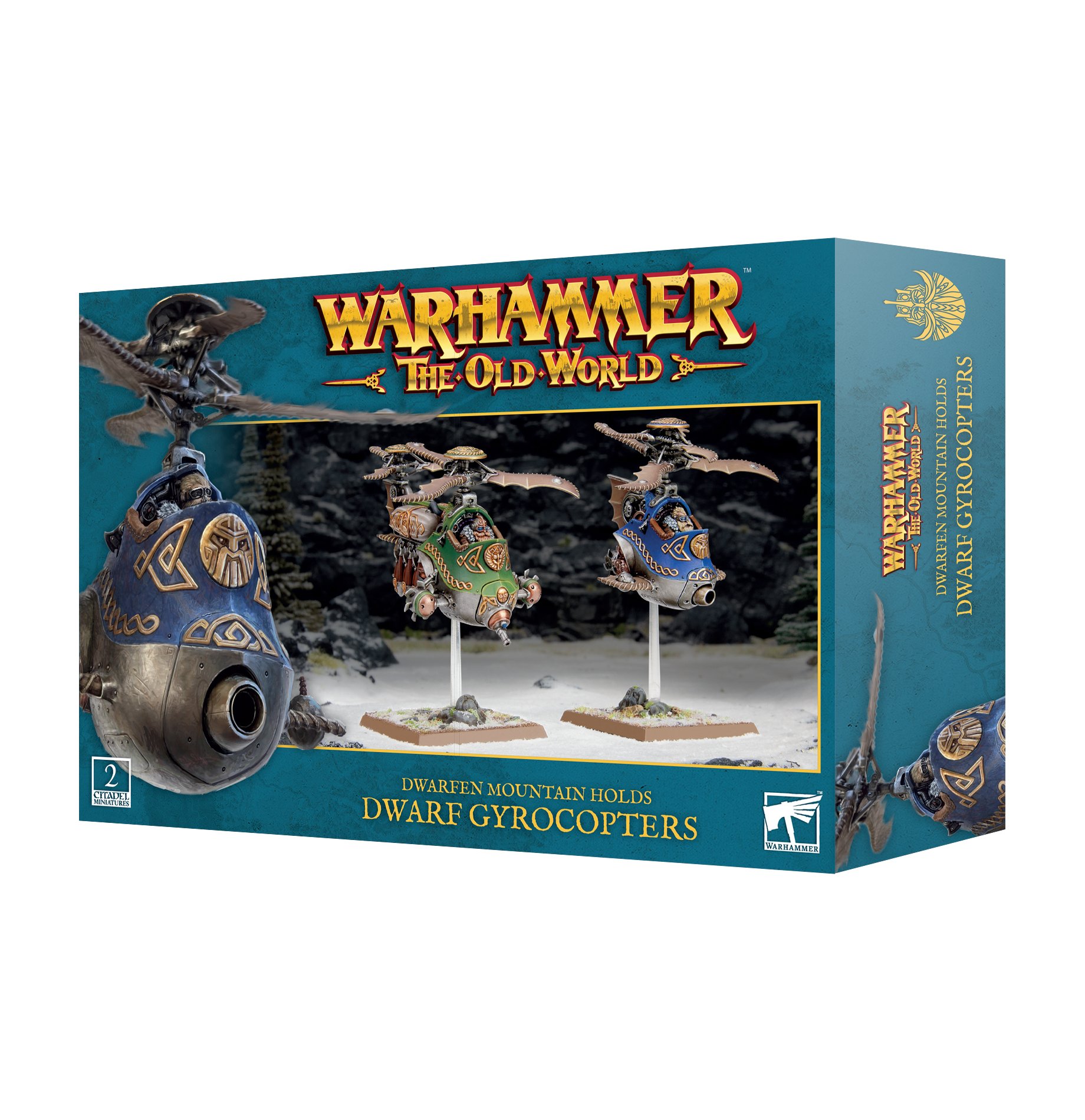 Warhammer: Dwarfen Mountain Holds Dwarf Gyrocopters