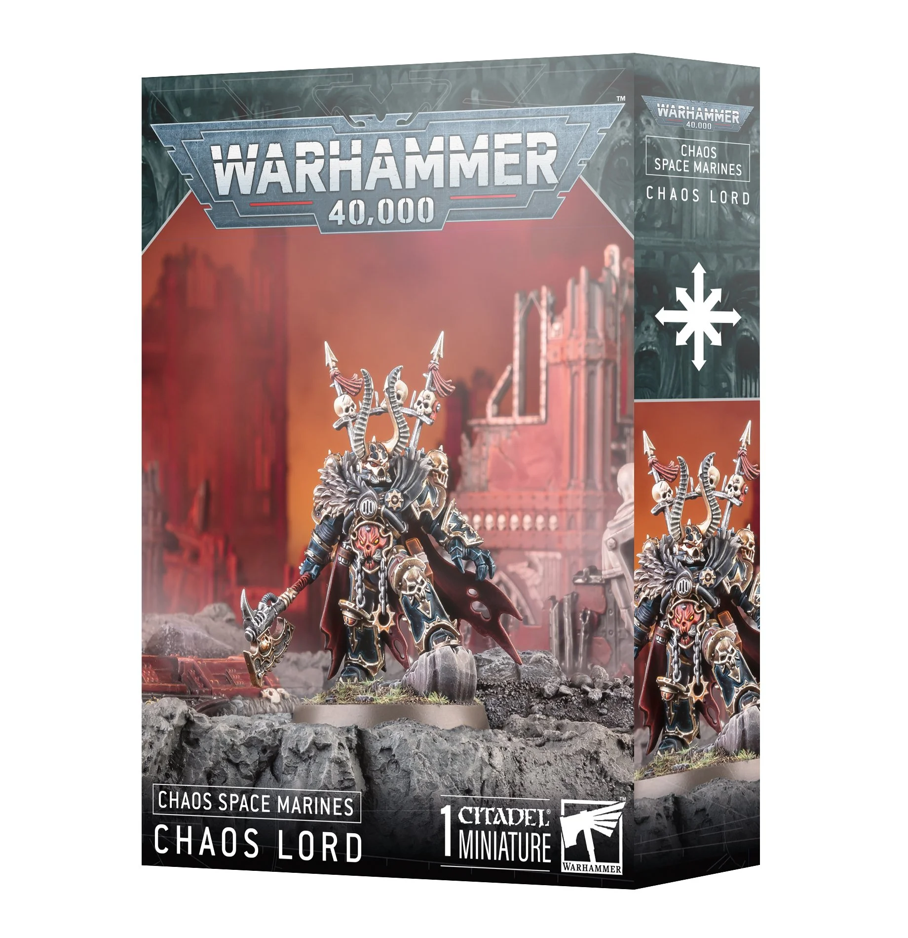 Chaos Space Marines Chaos Lord in Terminator Armour