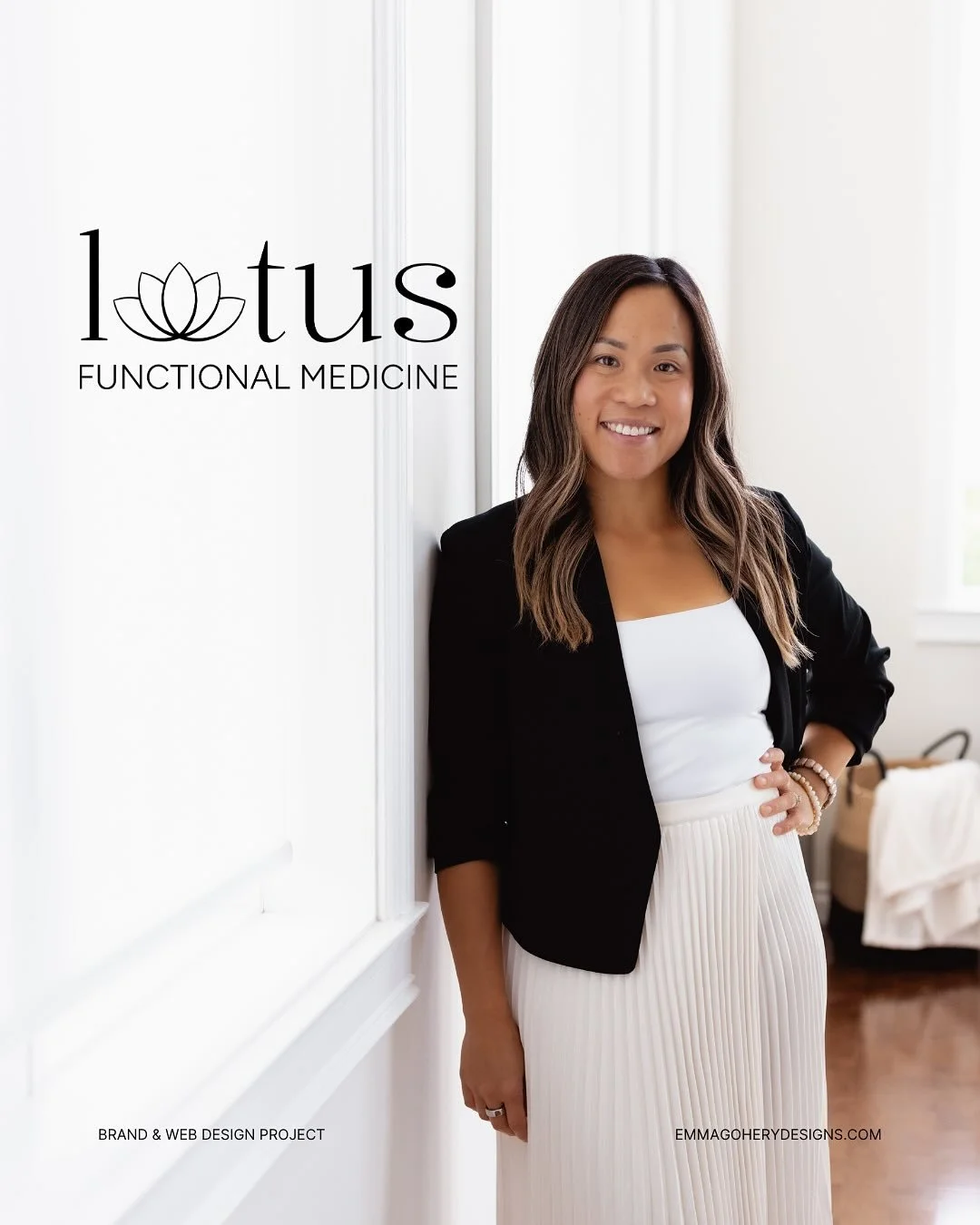 I am so overdue in sharing this project from last summer: @lotusfunctionalmedicine total rebrand, so let&rsquo;s do that! 🤩

Stacey is someone who, when I heard her mission, I was all in on right away.

She is an experienced pharmacist, and function