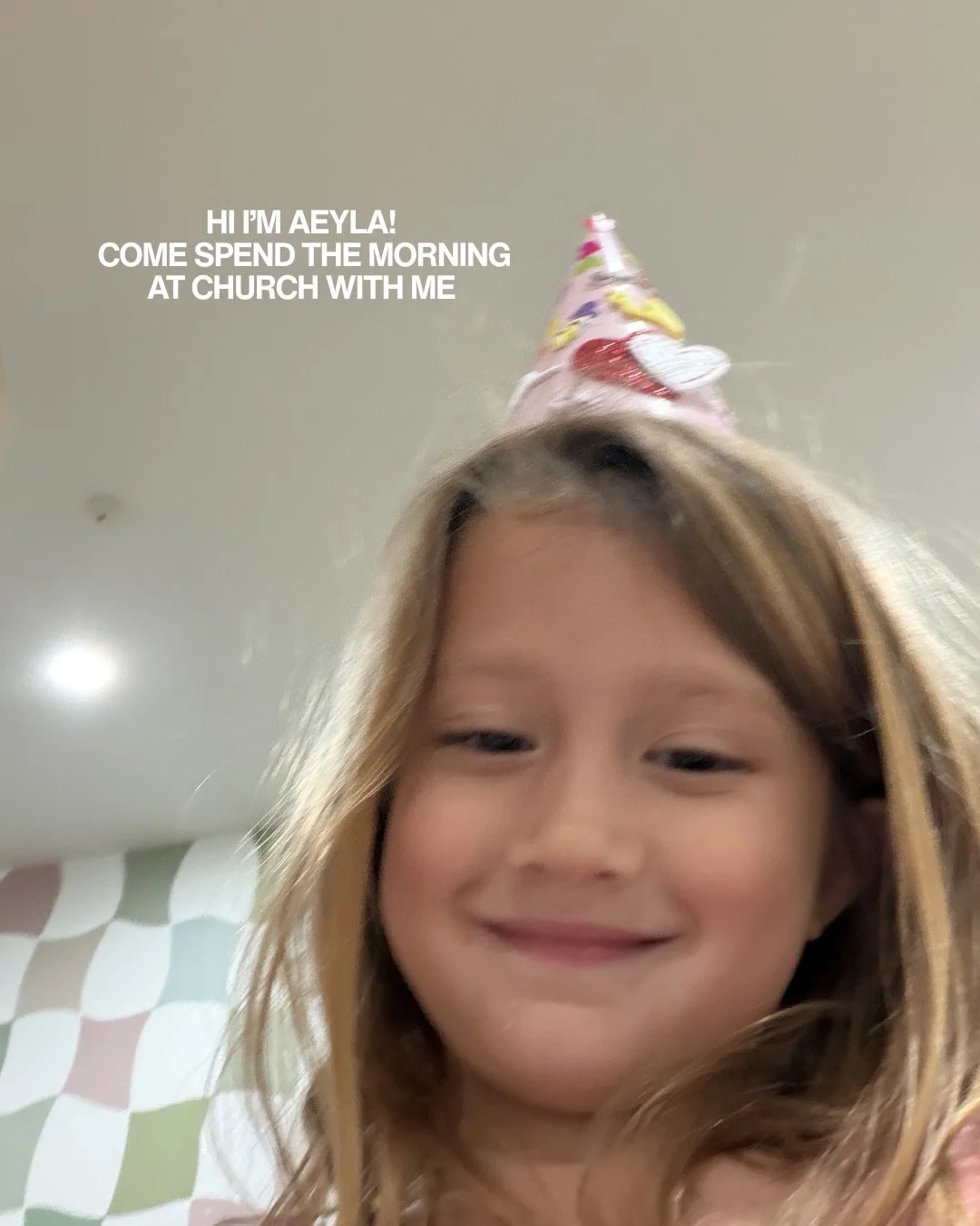 Spend a Sunday morning with Aeyla 👑💖

She&rsquo;s here to show off her amazing selfie skills and remind you that VBS registrations are now open! 

VBS 2026 is happening June 22-26 and we can&rsquo;t wait 🙌

🔗 Click the link in our bio to sign up 