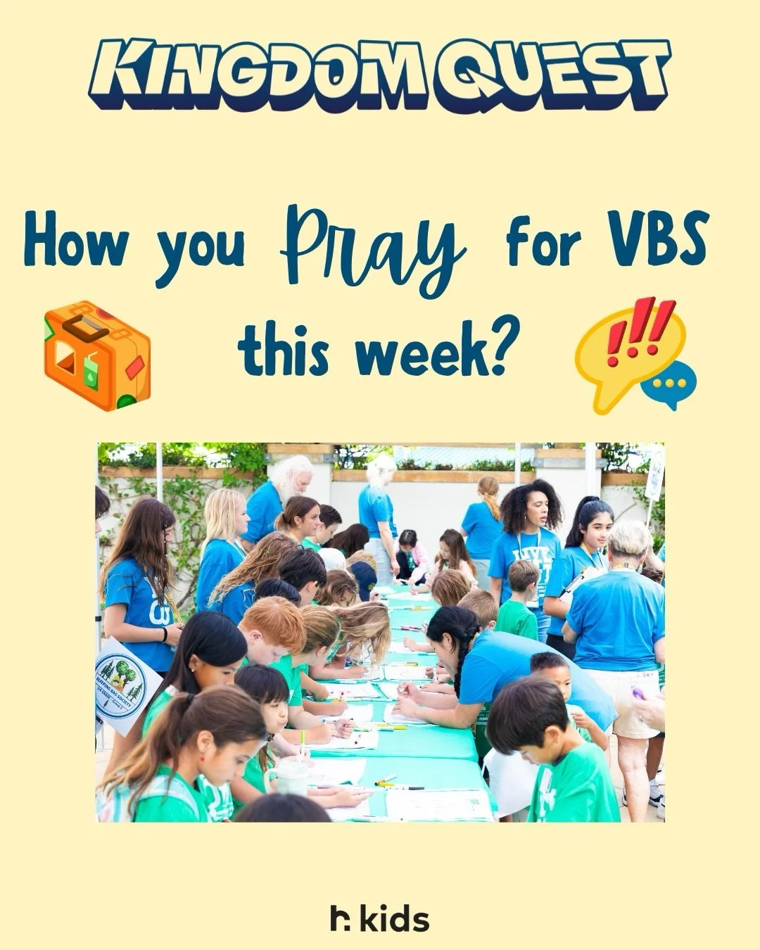 We believe God is already at work, and we&rsquo;re excited to see what He will do 💛

Thank you for covering VBS in prayer!

Sign up today!!