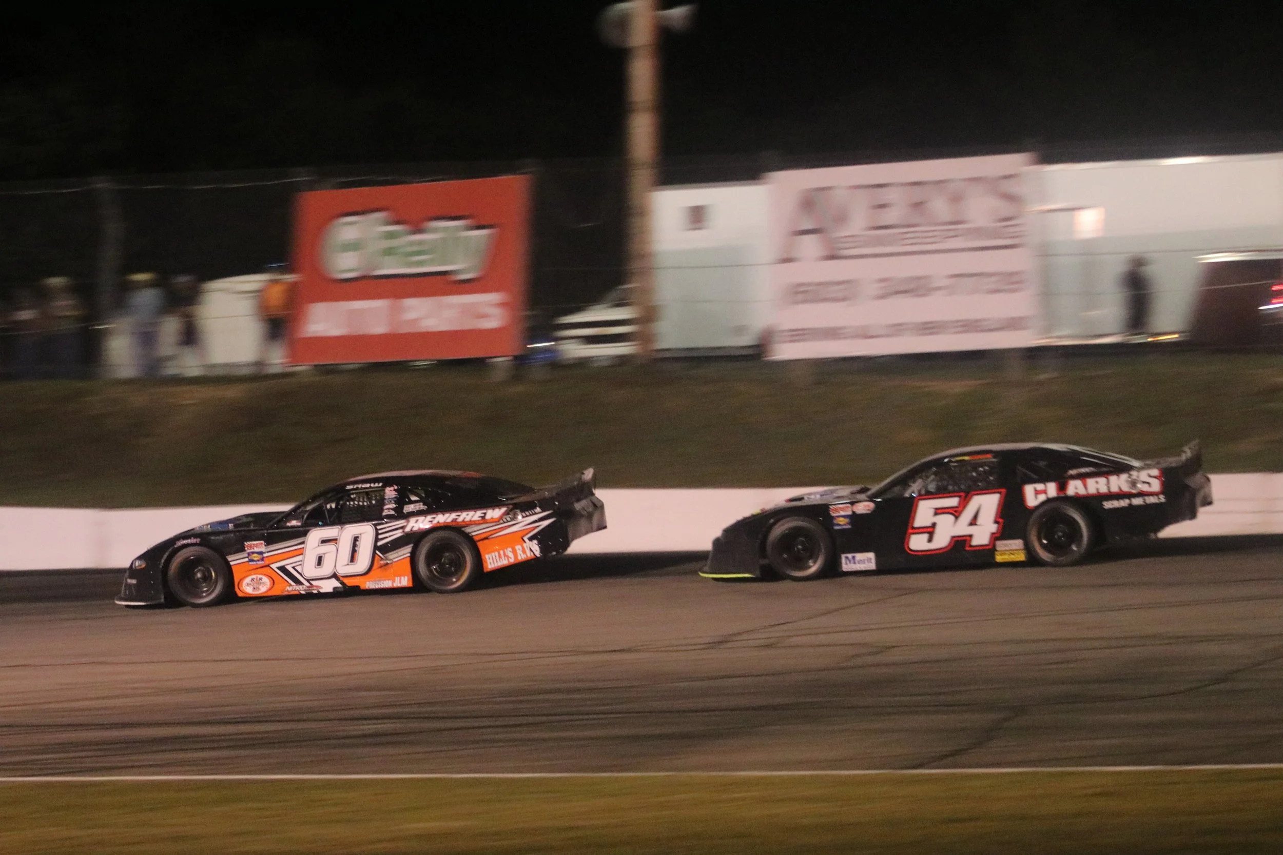 D.J. Shaw takes PASS Super Late Model Night #1 at White Mountain