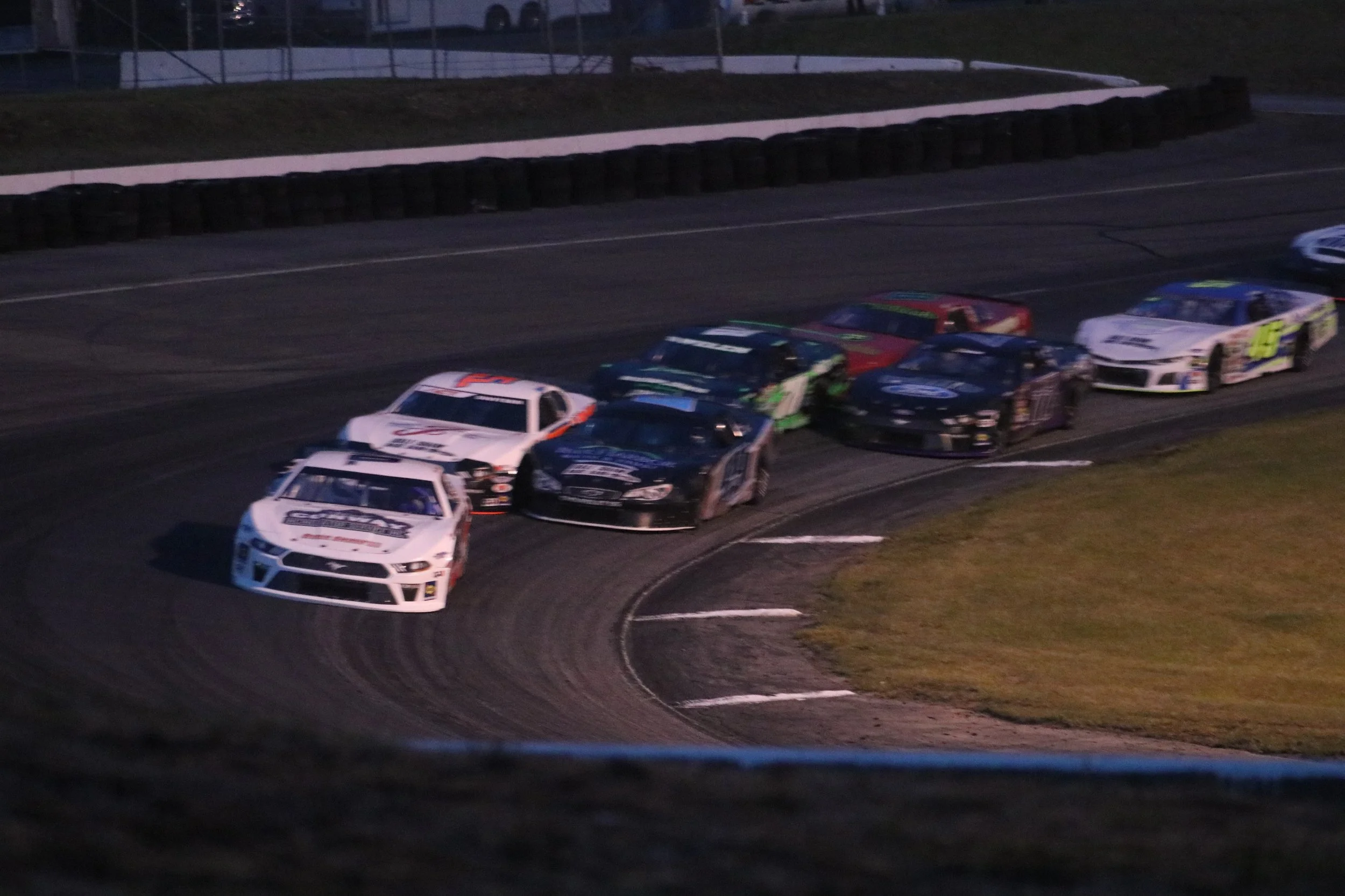 Gabe Brown Steals $3,000 Foley Oil &amp; Propane Late Model Special at White Mountain