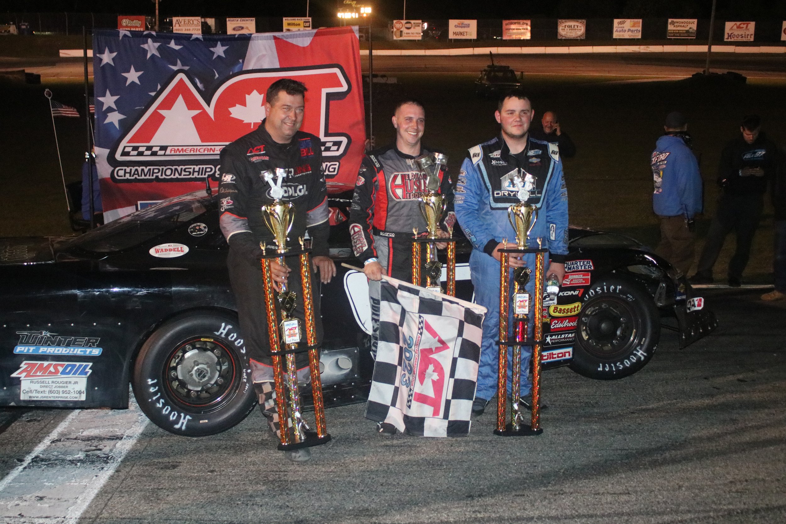 Joey Pole Claims Third Fall Foliage Victory in Rowdy 200 Lap White Mountain Affair