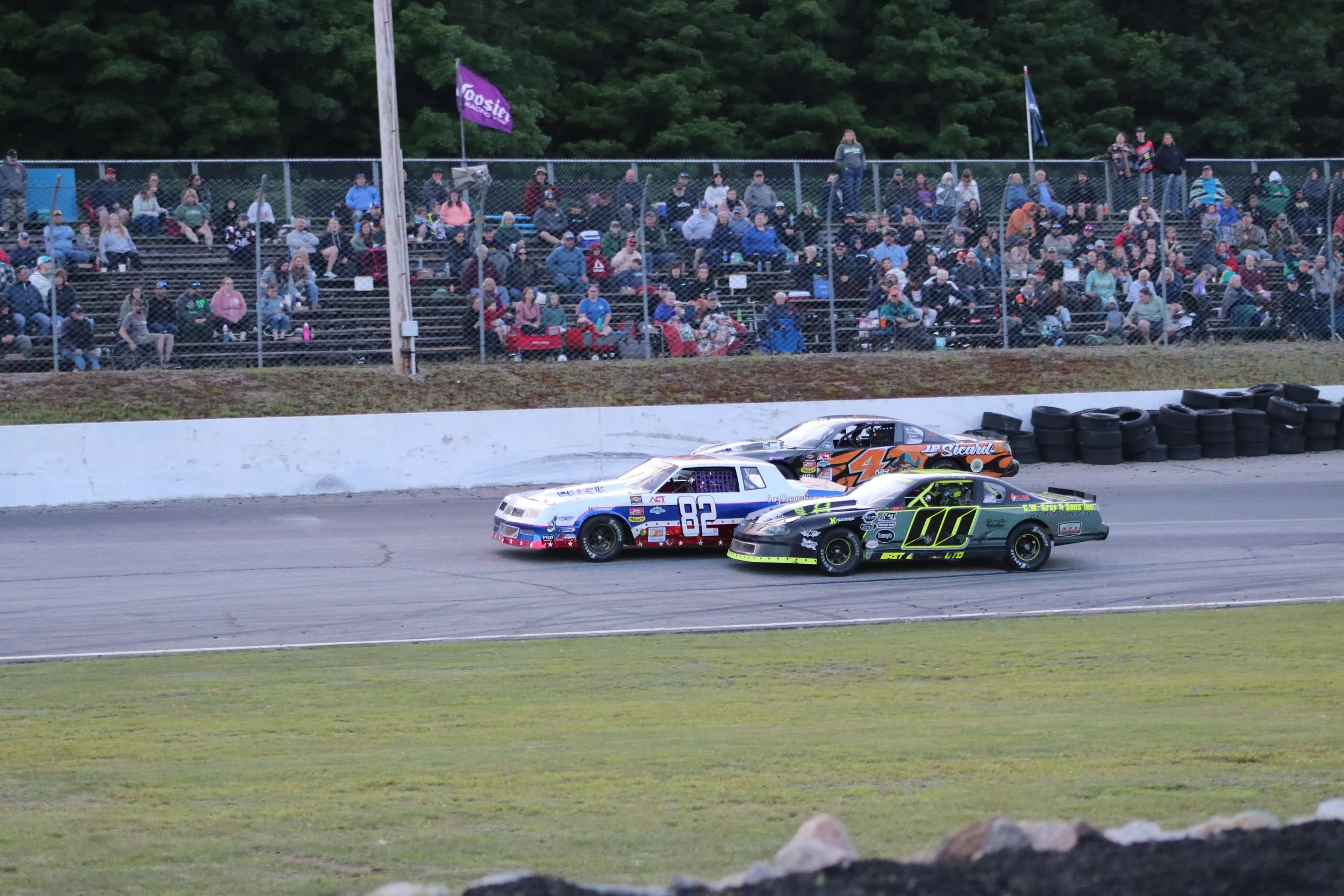 Second Round in Central Asphalt Triple Crown on Tap for Packed Holiday Weekend Saturday at White Mountain