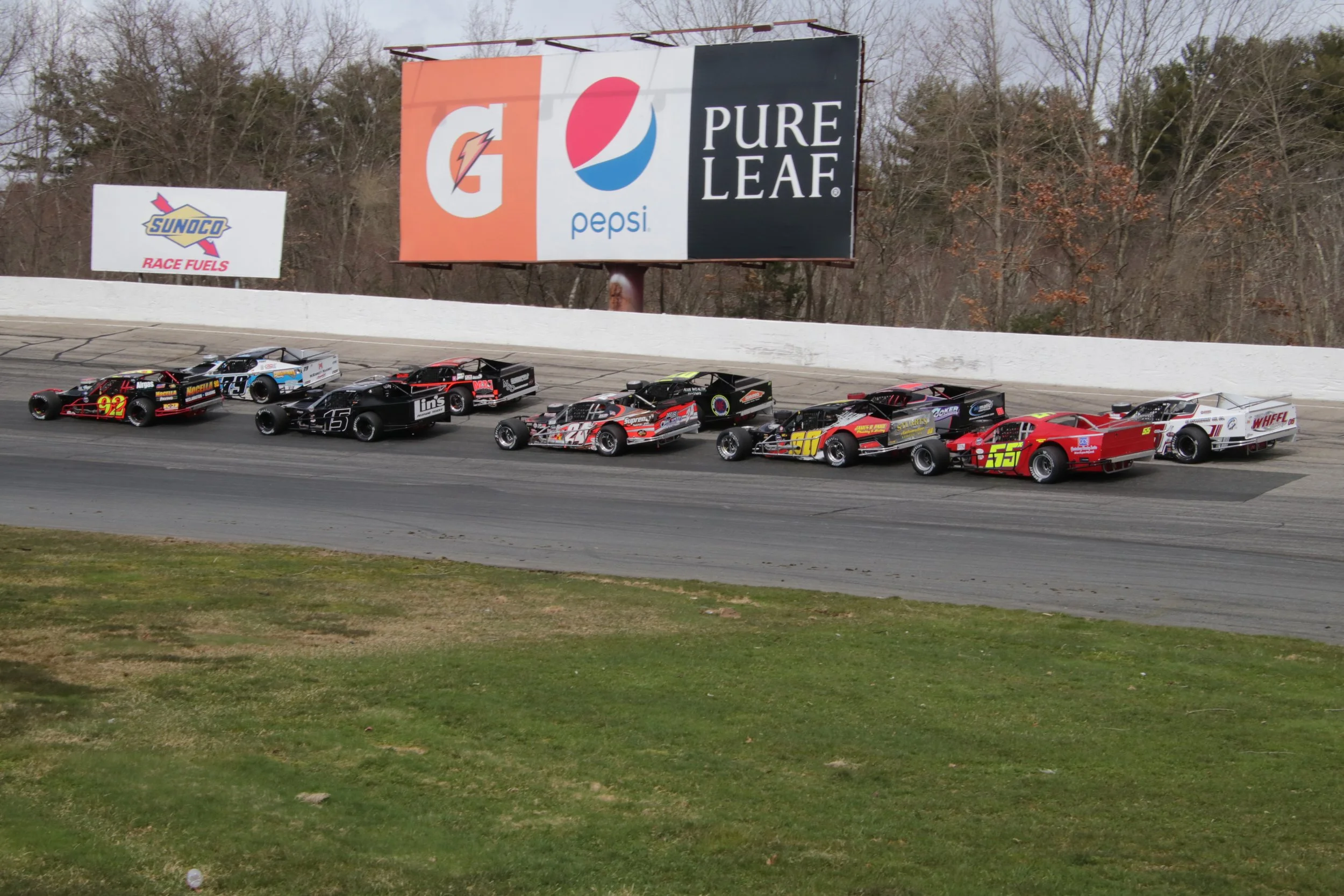 Wall’s Ford Platinum Series and Monaco Modifieds Double Up for Exciting New Hampshire Governor’s Cup Program at White Mountain