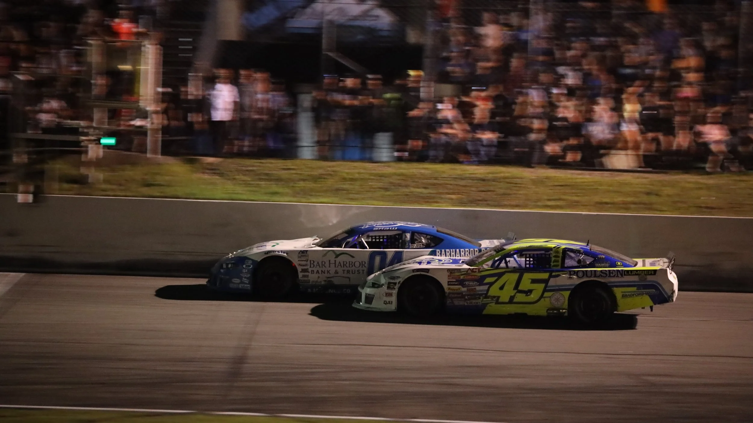 Shaw Takes Second Career Milton CAT 250, Local Drivers Shine in Front of Packed Stands!