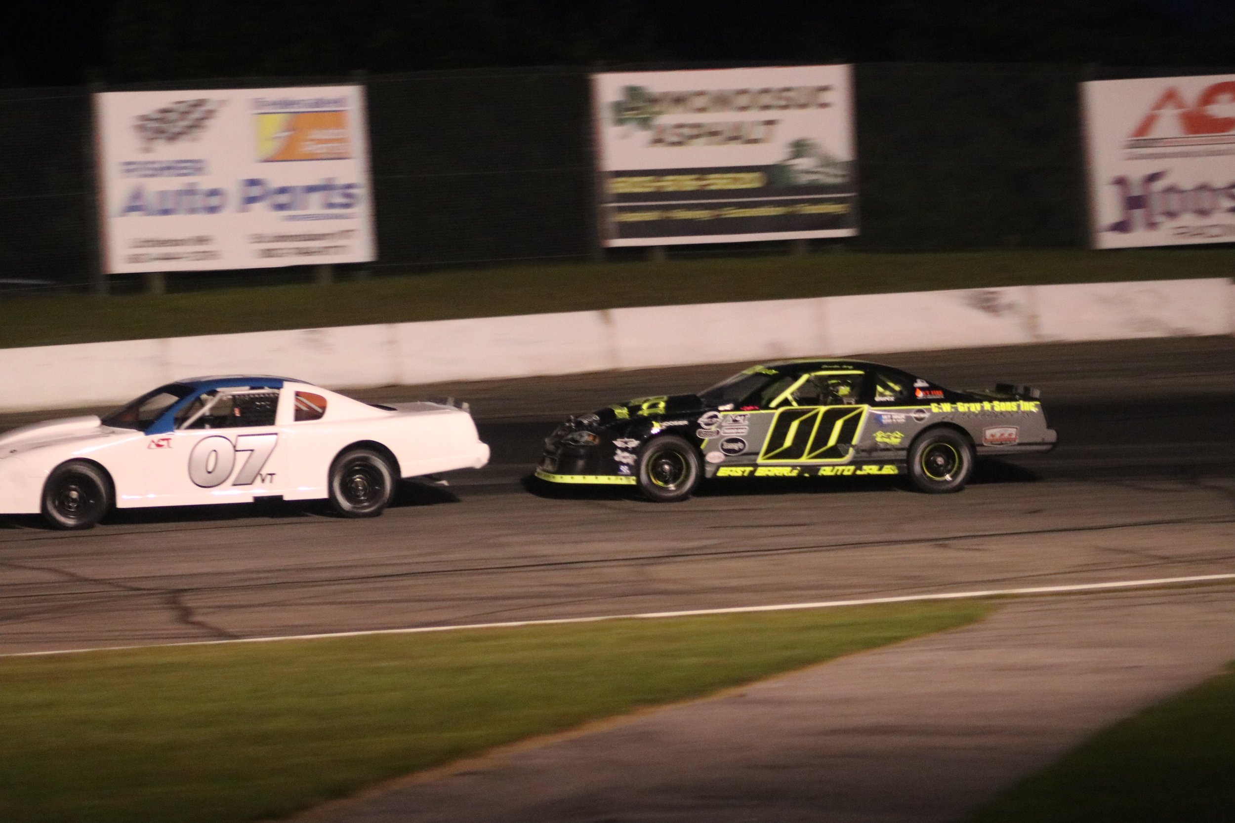 Brandon Gray Sweeps Central Asphalt Paving Triple Crown at White Mountain