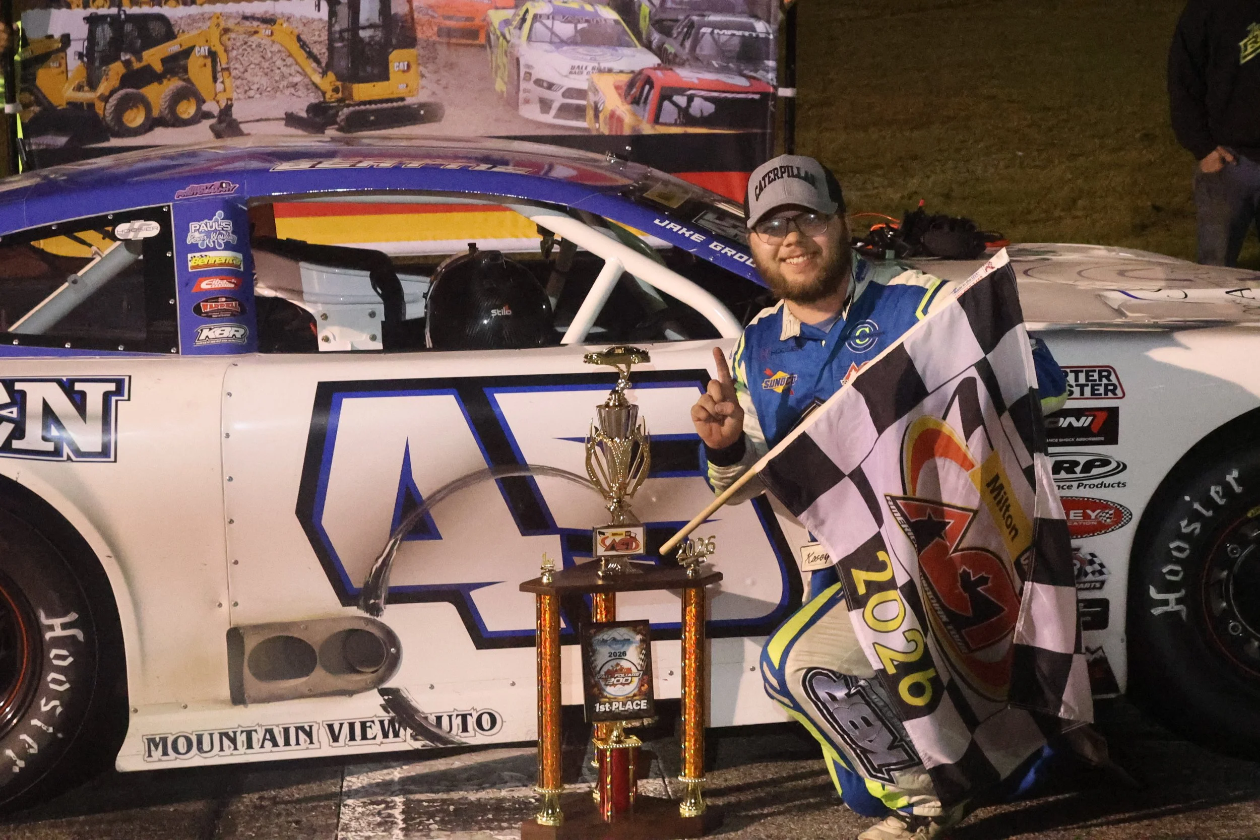 Kasey Beattie Makes Hometrack Proud with Bar Harbor Bank Fall Foliage 200 Domination!