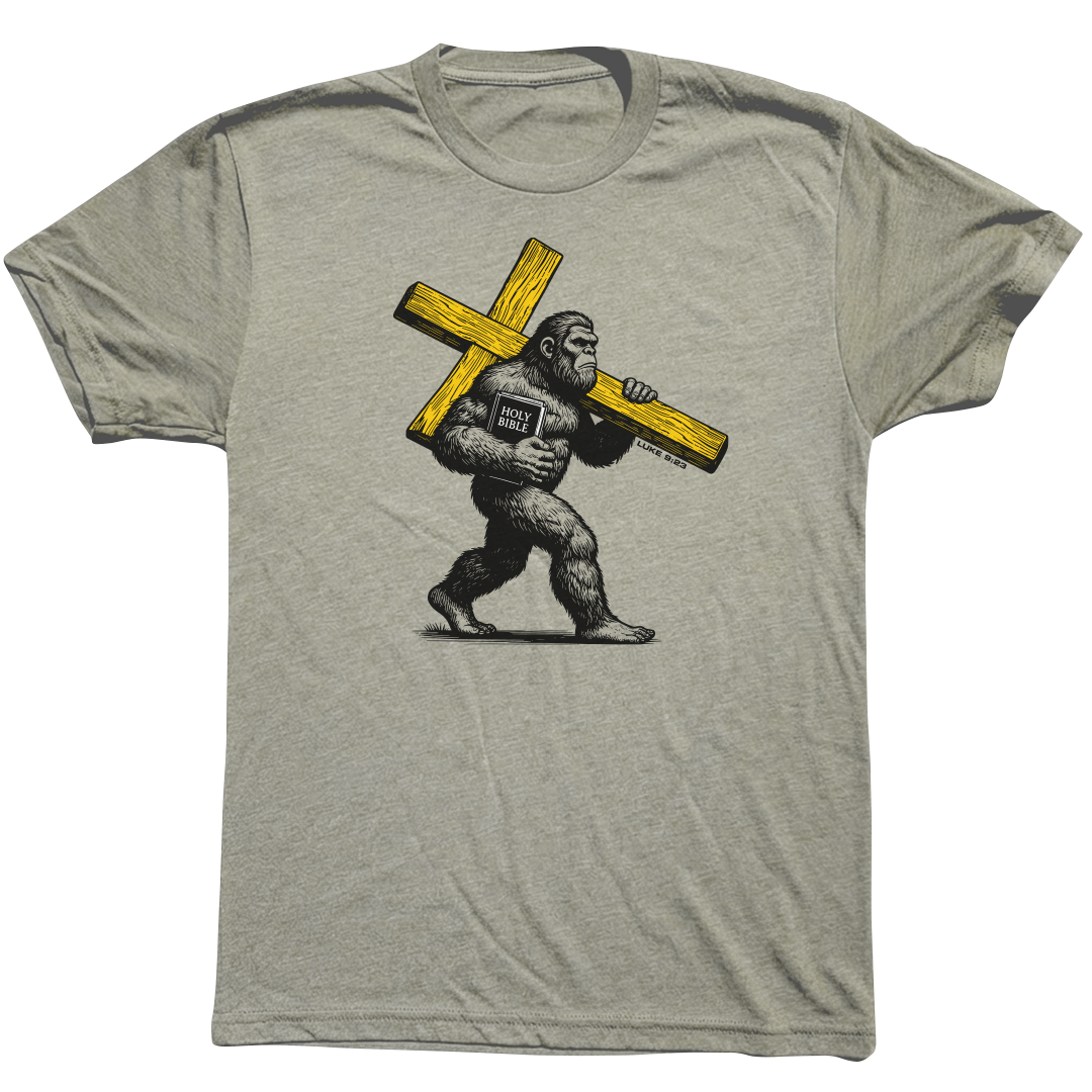 Big Feet. Big Cross.