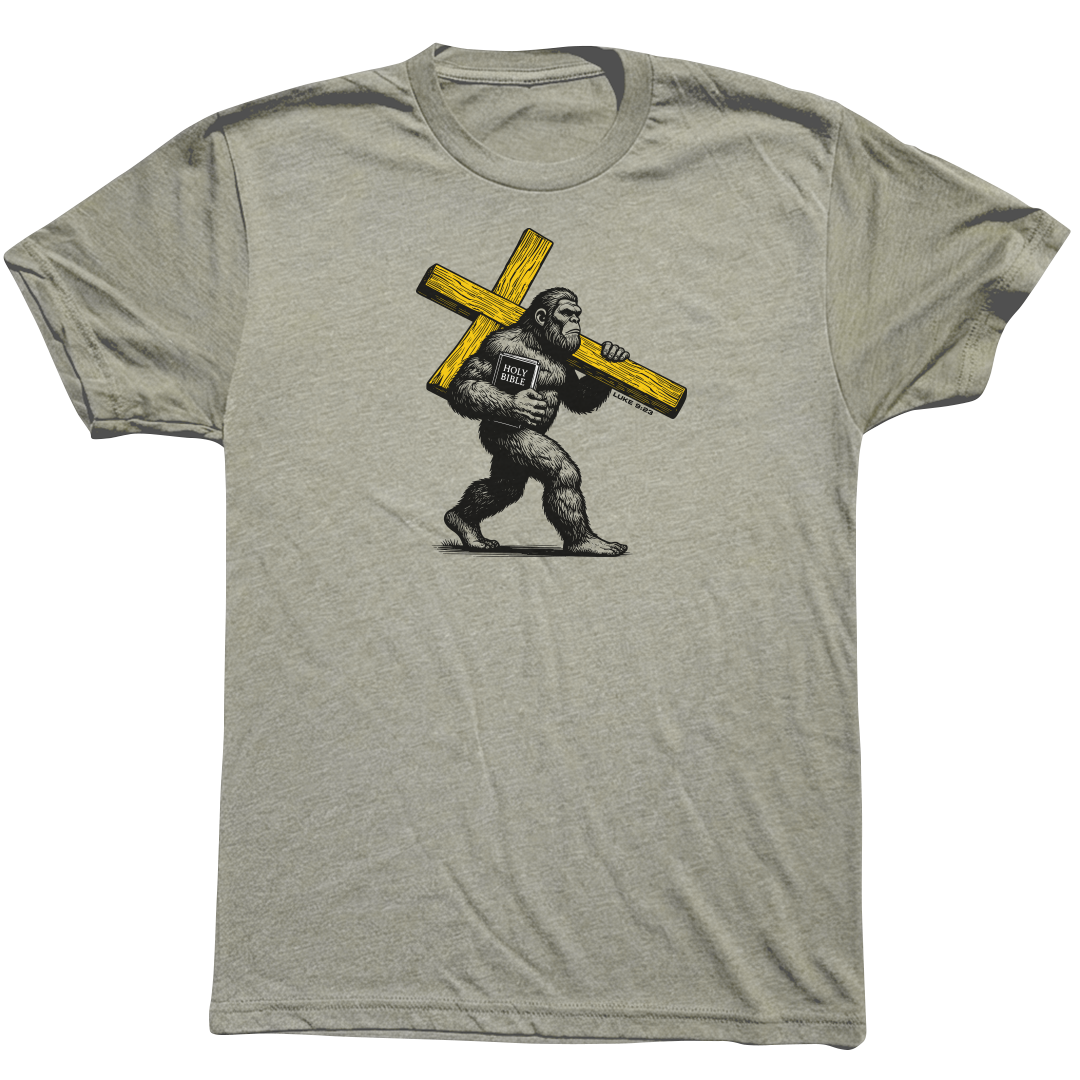 Big Feet. Big Cross.