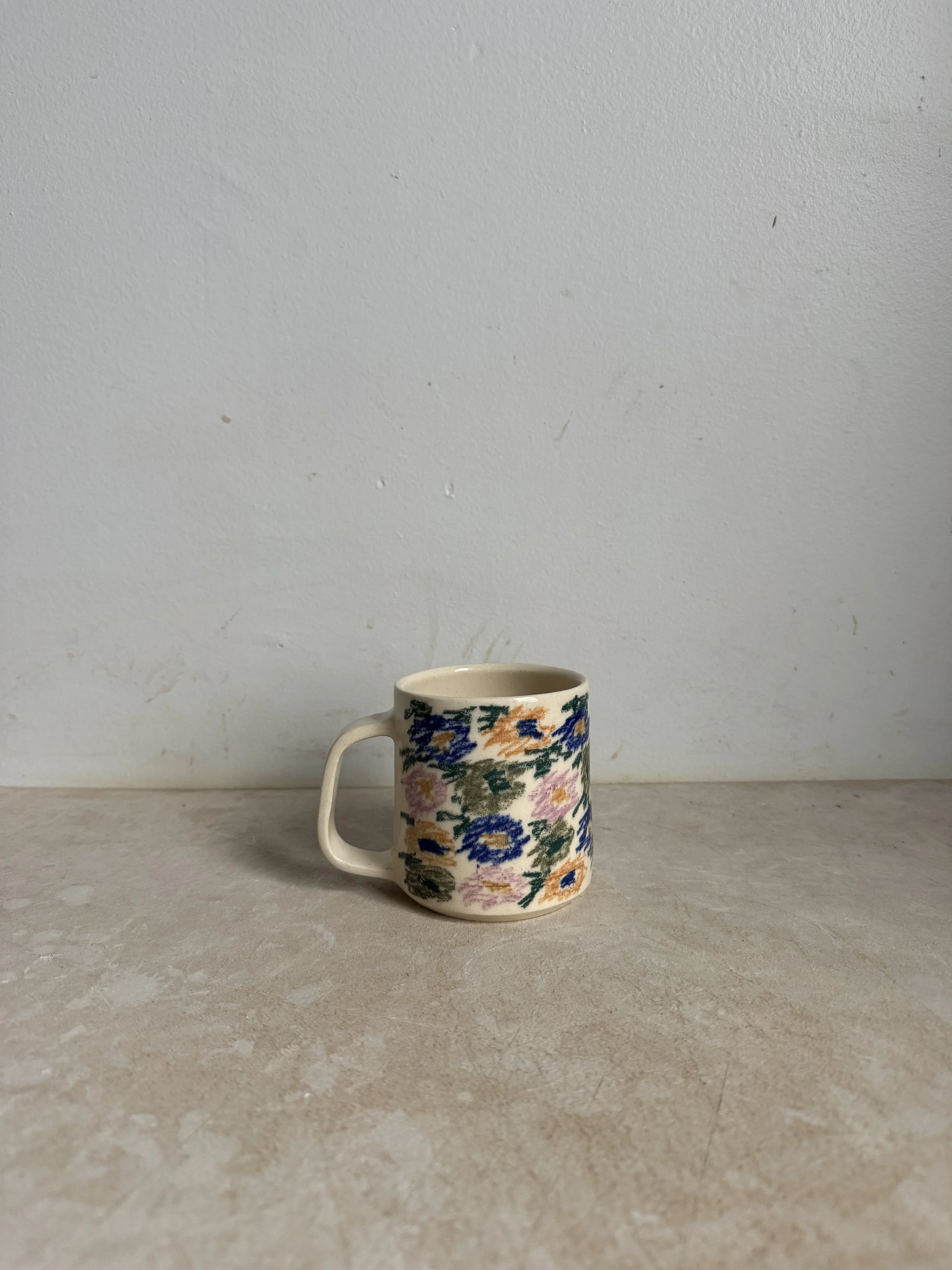 mug / flowers 12oz