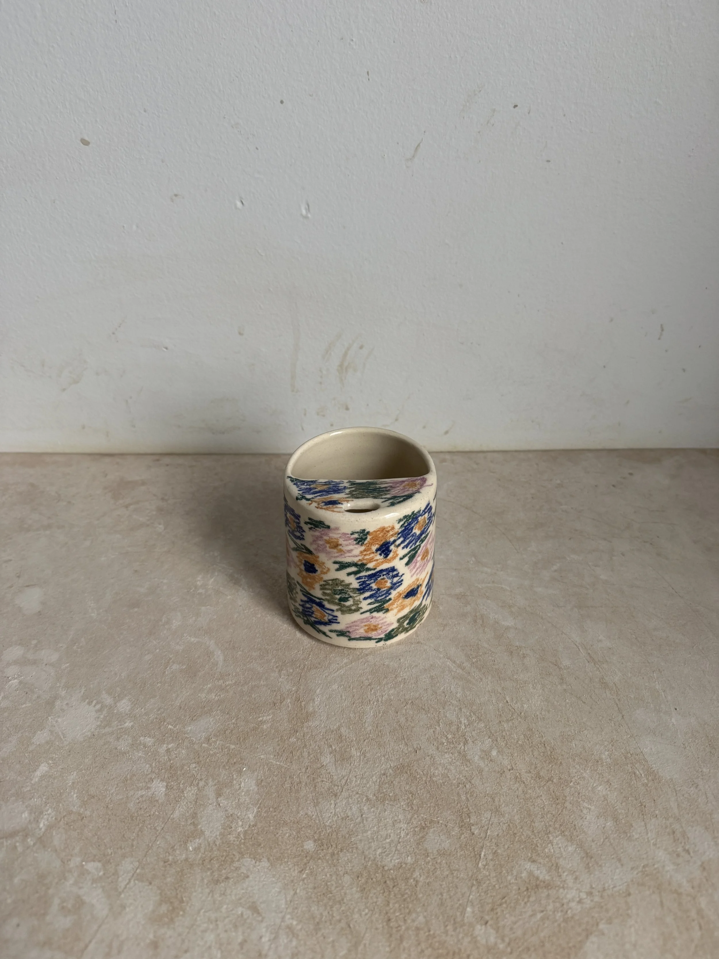 travel cup / flowers 03 11oz