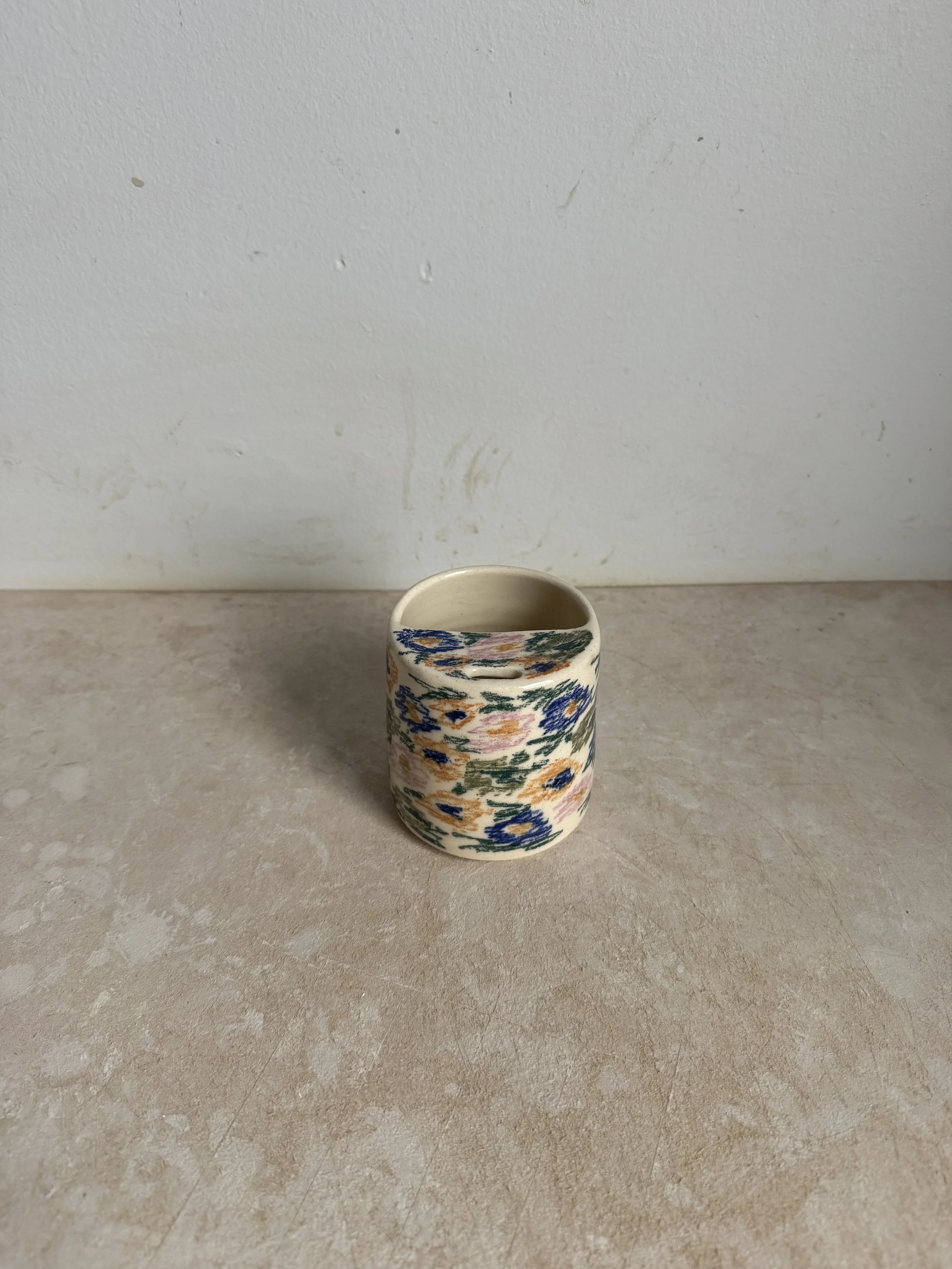 travel cup / flowers 02 13oz