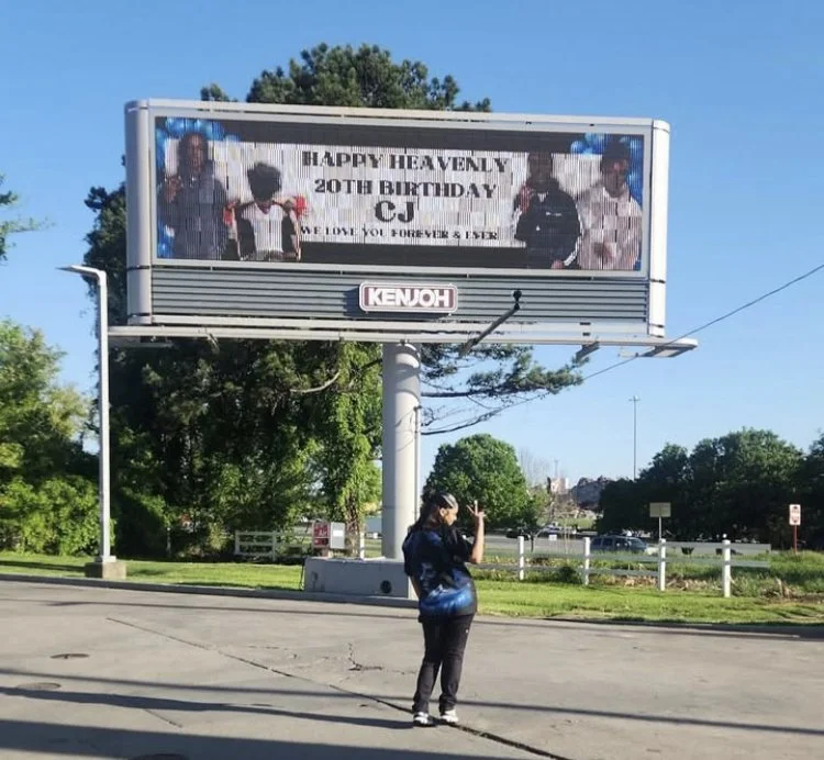 Honor and remember a loved one with a memorial billboard in Fayetteville, North Carolina. Personal digital billboard advertising for memorials starts at $150 and offers a meaningful way to share tribute messages. We help you find billboard availabili