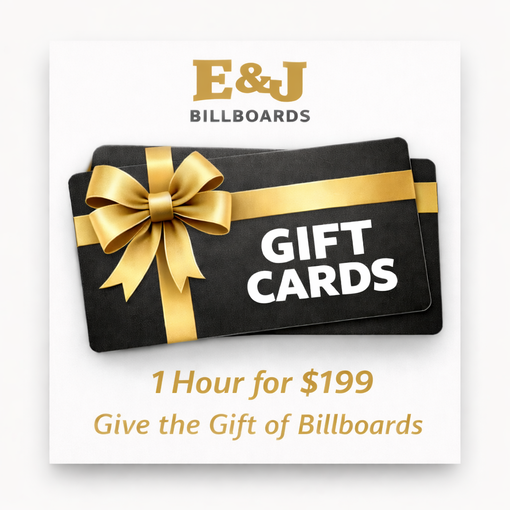 E&J Billboards Gift Cards