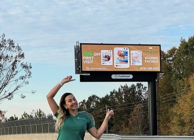 Grow your brand with business billboard advertising in Atlanta and Stockbridge, Georgia. Digital billboards offer powerful visibility for local businesses and brands. We check billboard availability by ZIP code, help with creative, and launch quickly