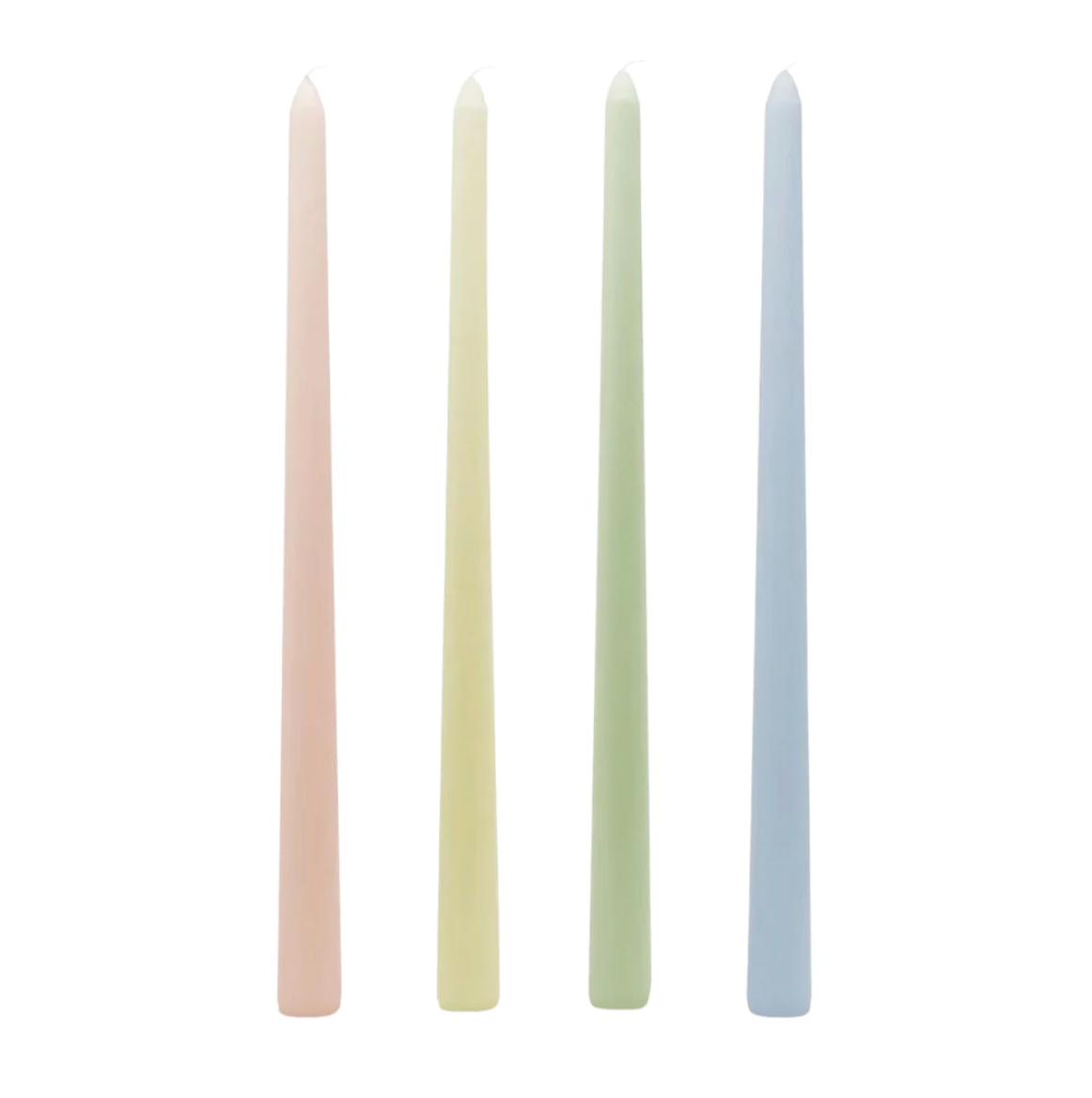 10. Unscented Taper Candles