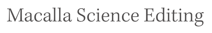 Macalla Science Editing