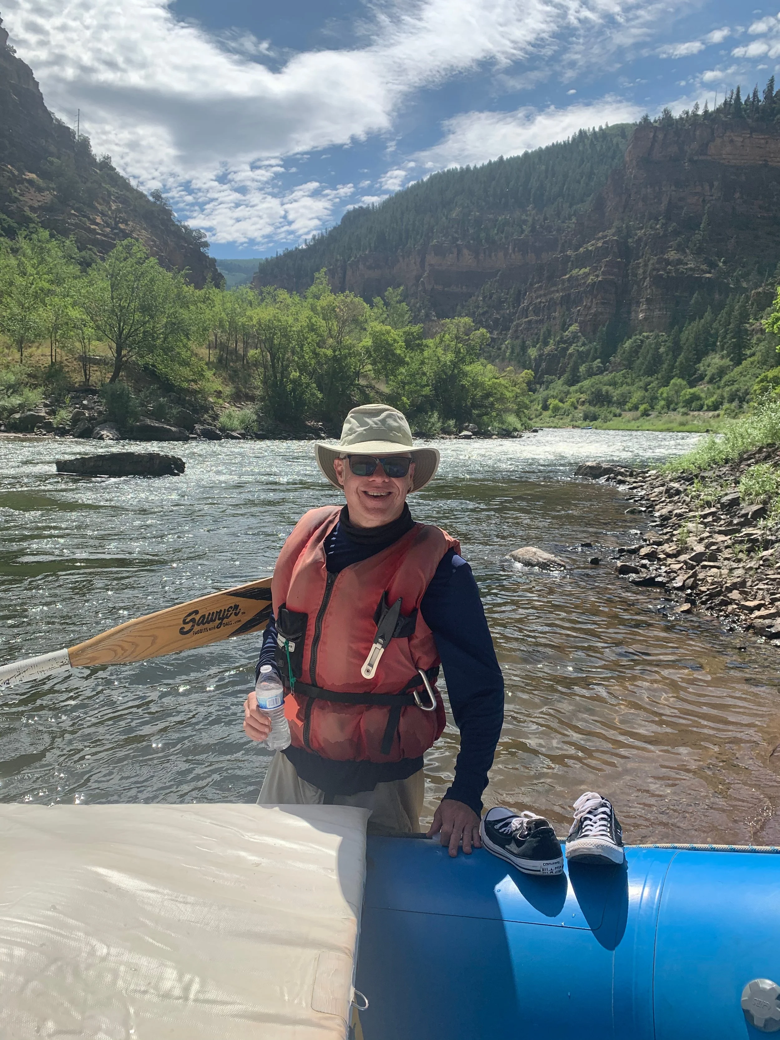 It's great to have friends with a raft.  ;-)