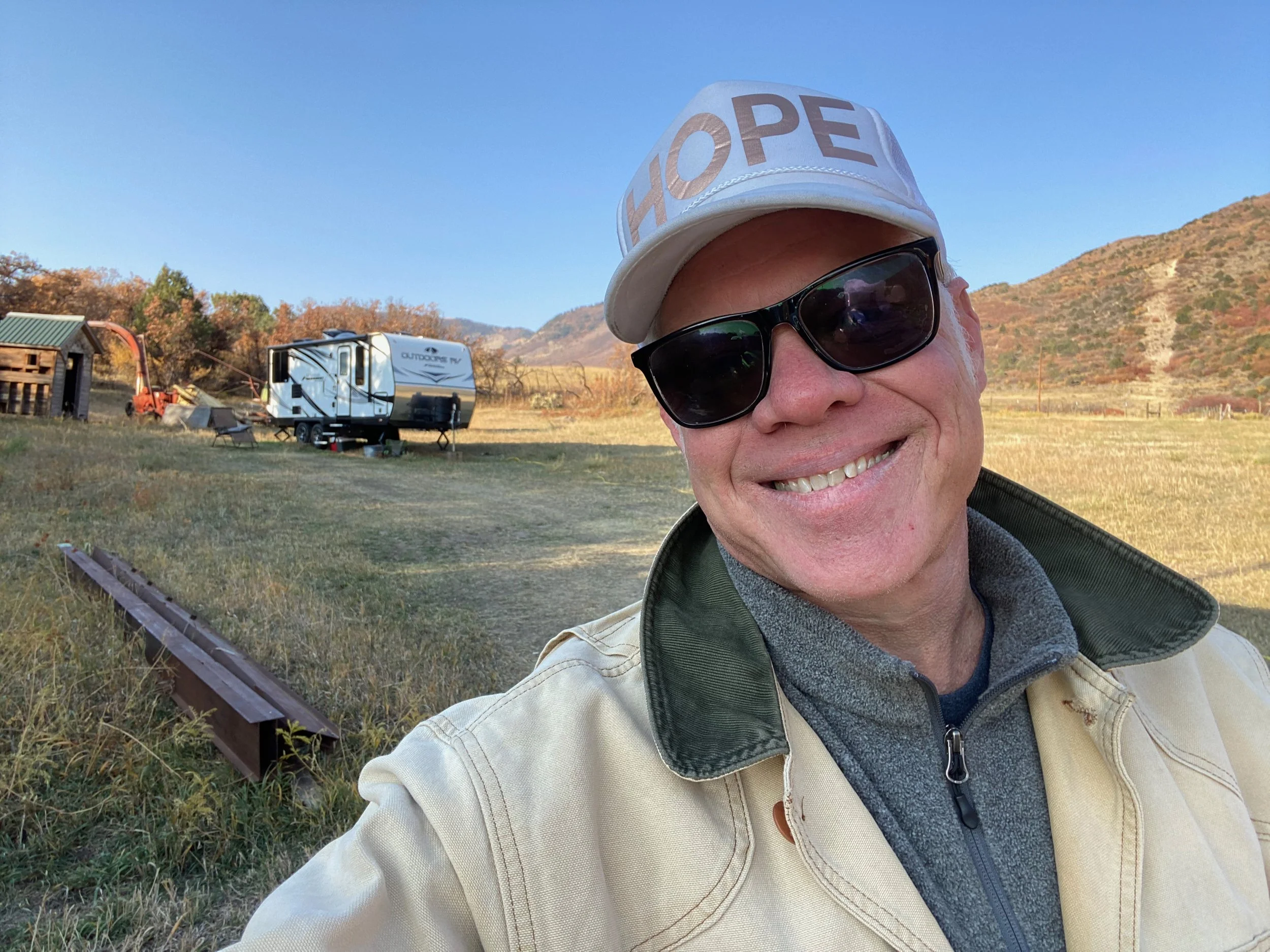 On the ranch of some Good Samaritans above Carbondale, Colorado. I got to work on their ranch on weekends, saturated in nature.