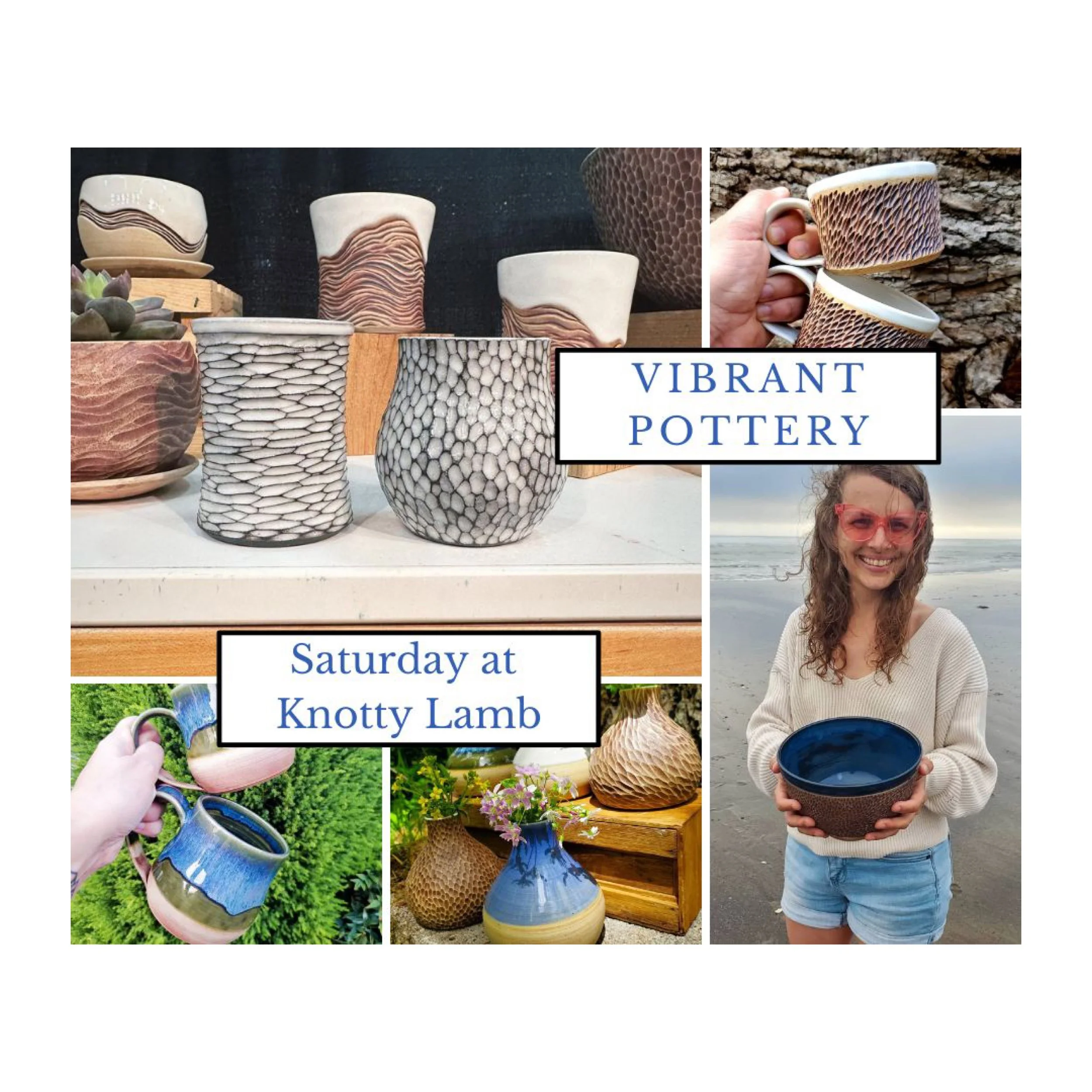 Vibrant Pottery Trunk Show