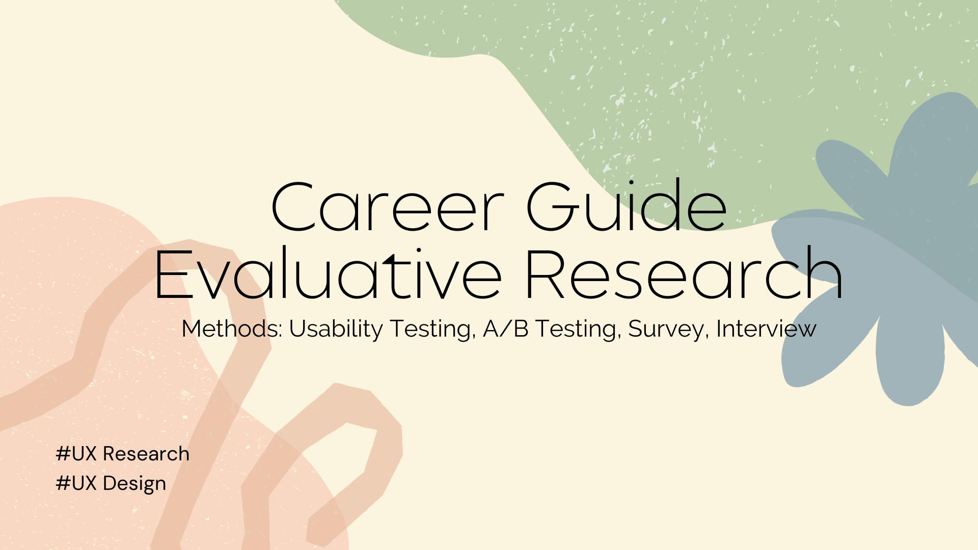 Career guide evaluation
