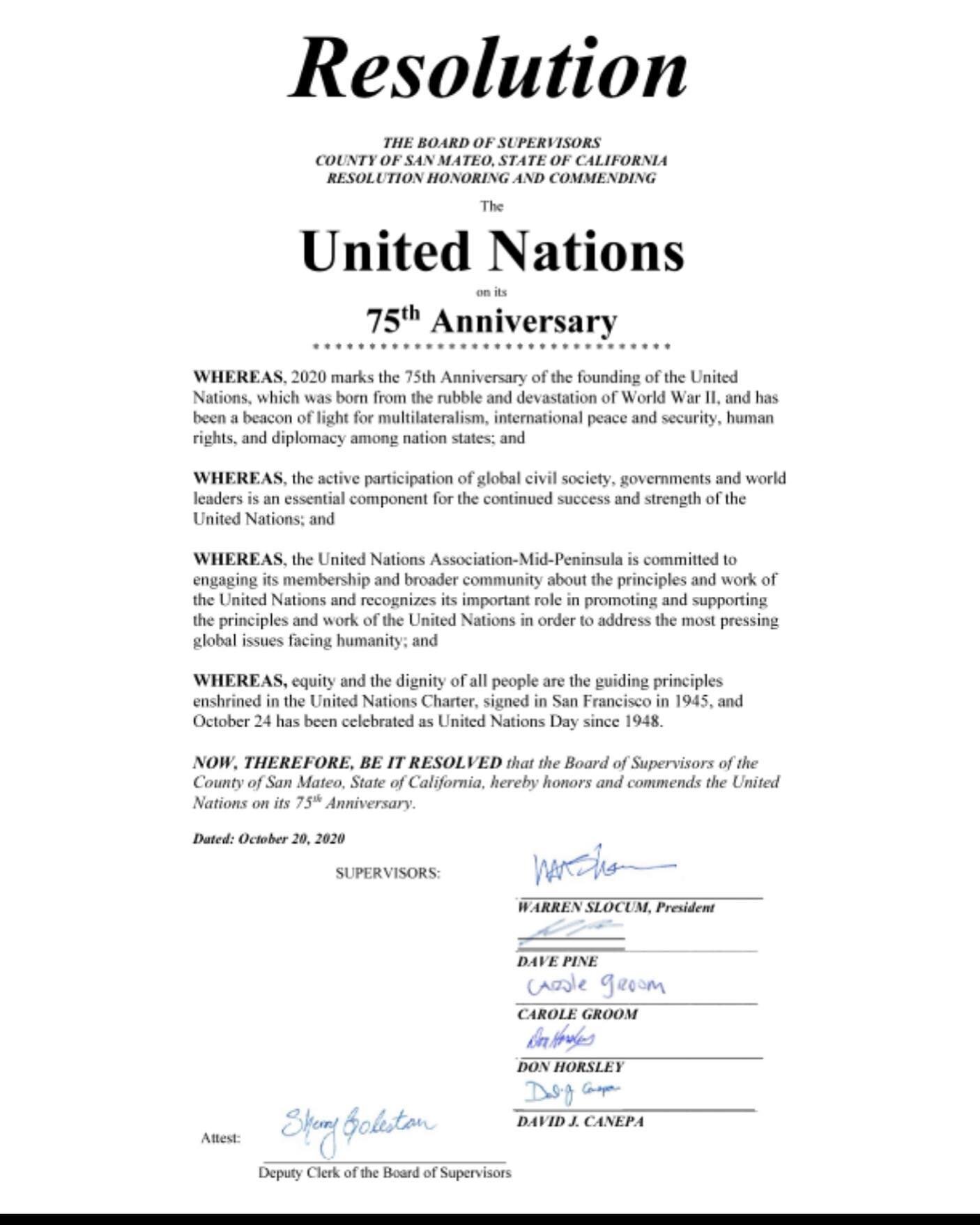 More excitement to come! 

Thank you San Mateo for Celebrating UNDay! We appreciate your support! #sanmateo #sanmateocounty #california #unamidpen #unday #unday70 #unusa #unitednations #bayarea