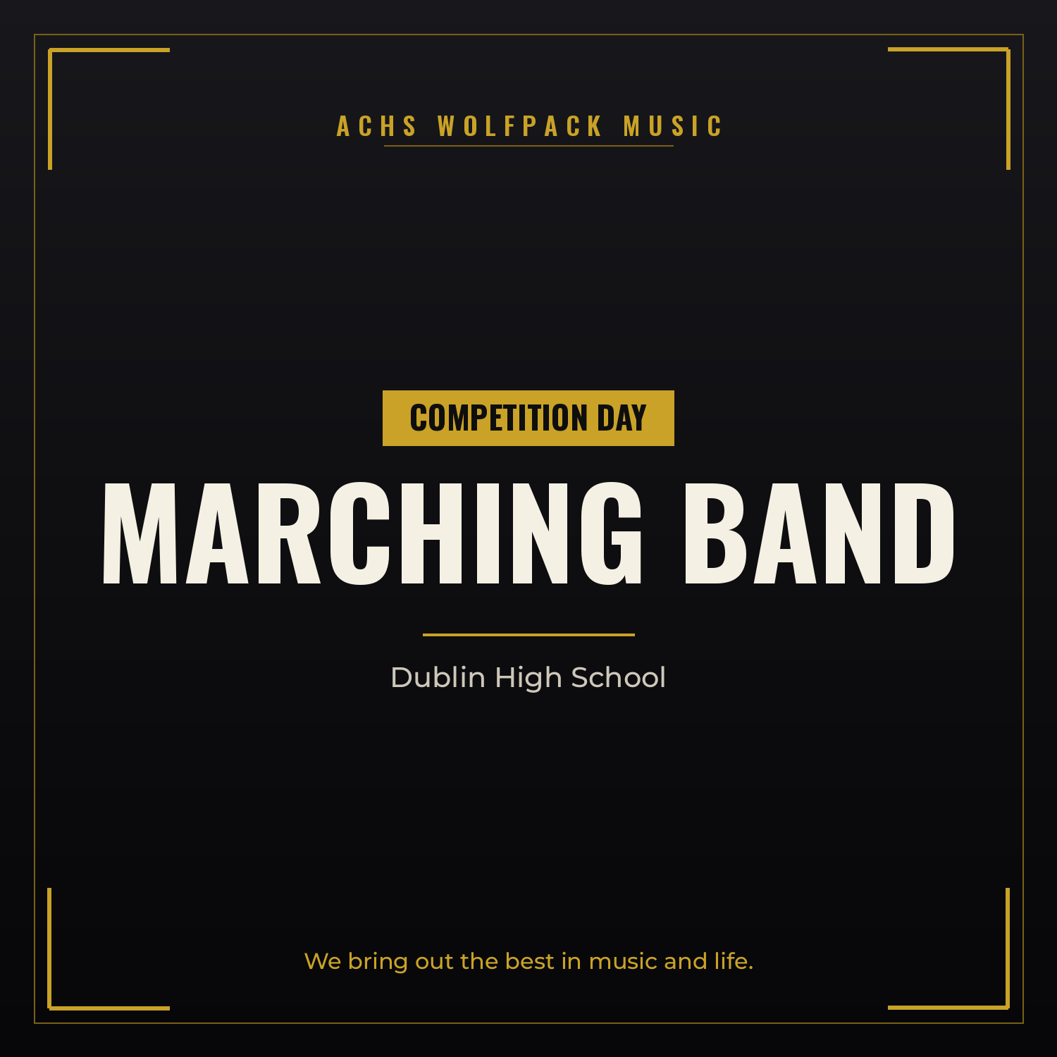 MB Comp # 2 at Dublin High School