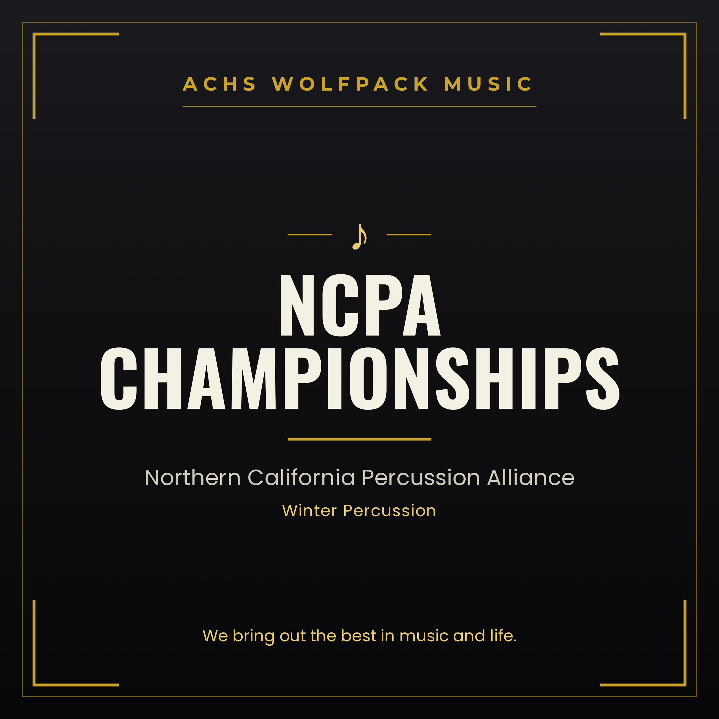 NCPA Championships — Winter Percussion