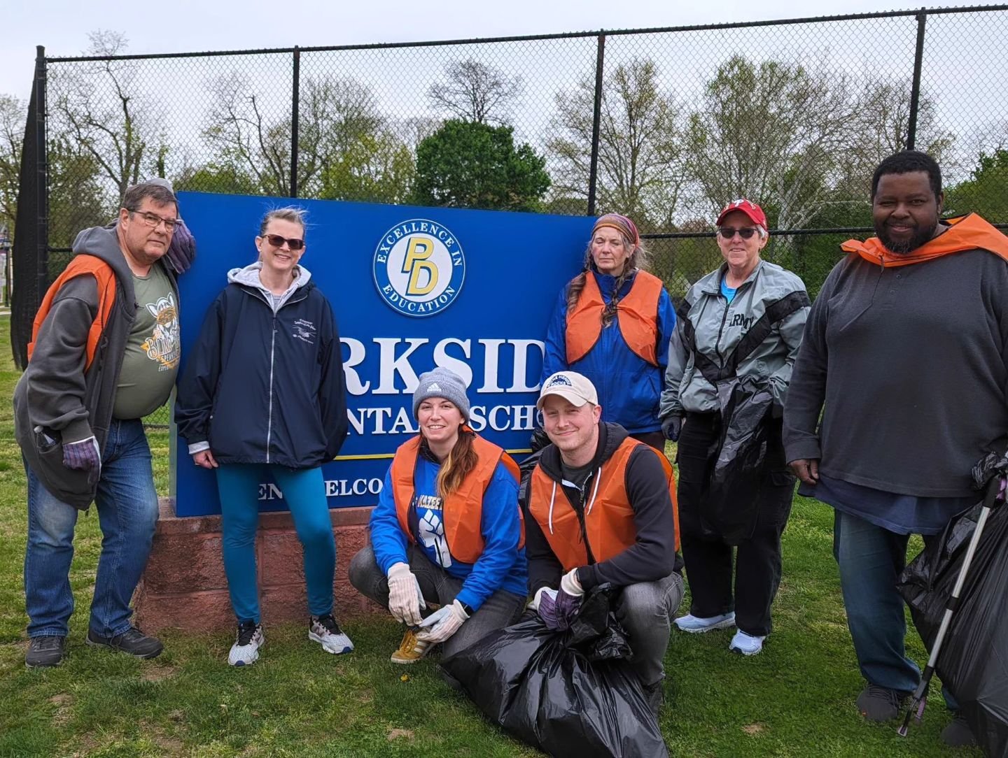 Thanks to everyone who came out to help today adopt-a-highway spring cleanup