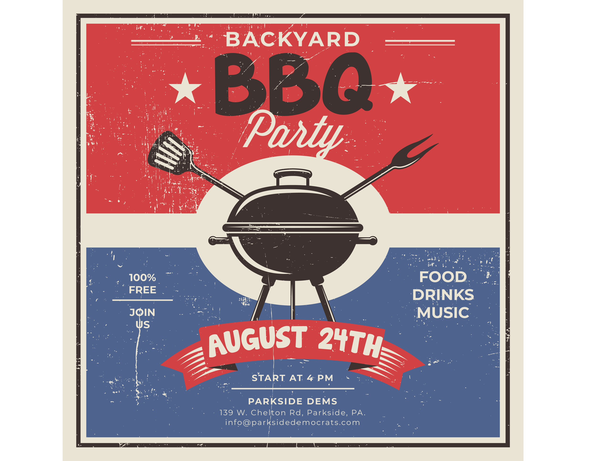 Parkside Dems 4th Annual Backyard BBQ