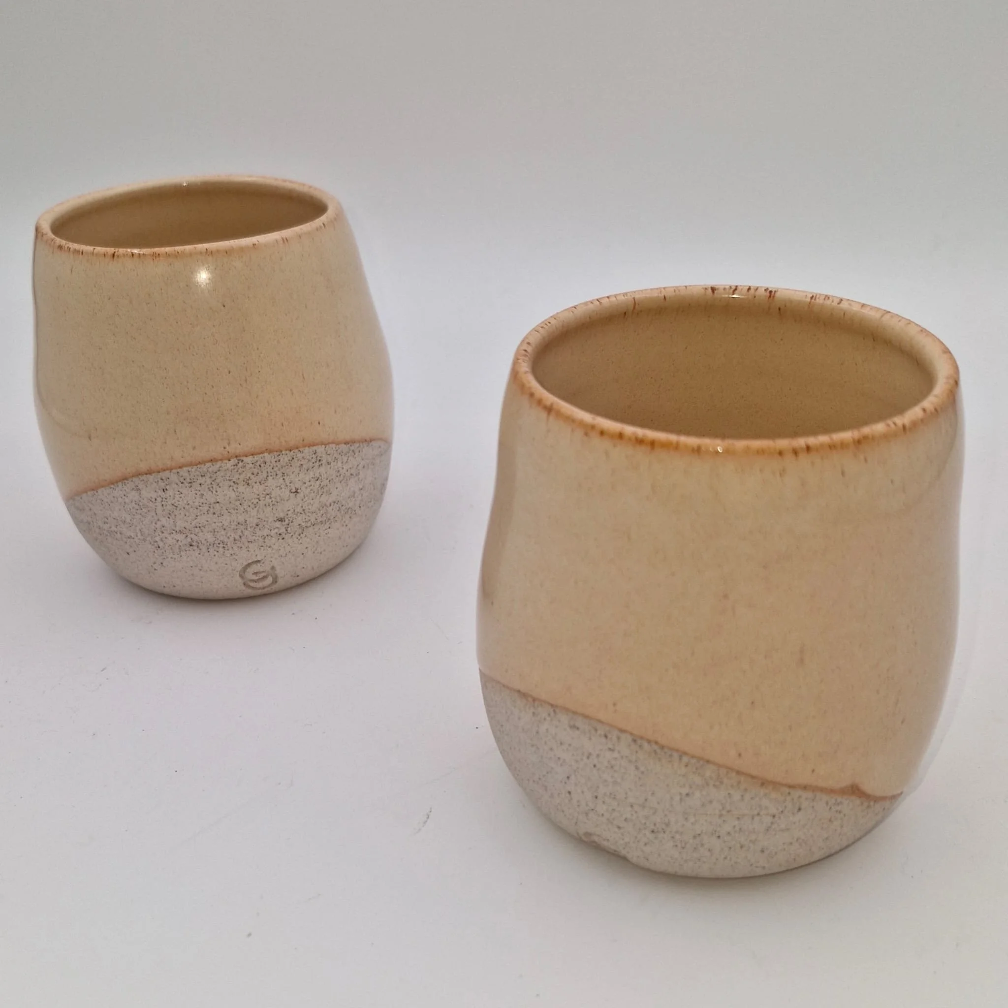 Mustard Speckled Tumbler.jpeg