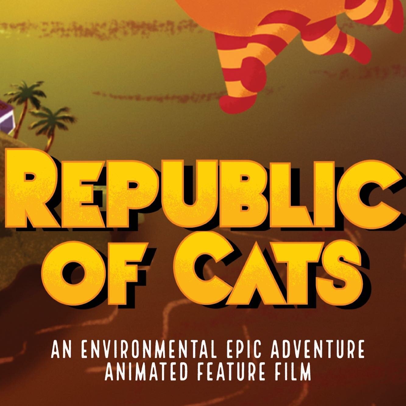 Republic Of Cats - 
An Environmental Epic Adventure Animated Feature Film
RUN-CAT-RUN! 
#goodmorningcat #runnersofinstagram #runningcat #RepublicOfCatsMovie #VanishingUtopia #catart #animation #animation2d #movie