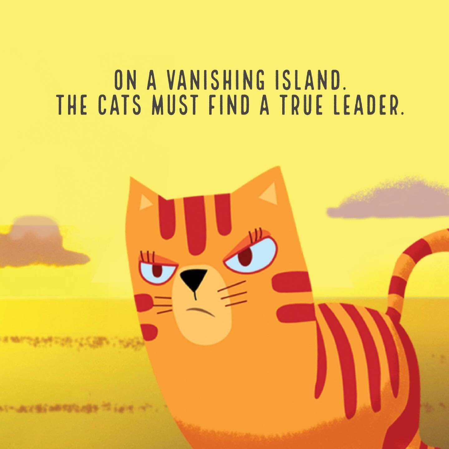 On a vanishing island the cats must find a true leader. 
Who will that be&hellip;? 
#RepublicOfCatsMovie #VanishingUtopia #republicofcats #catart #cats_of_instagram #ilovecats #caturday #caturdaycuties #meow #islandgirl #islandvibes #globalwarming