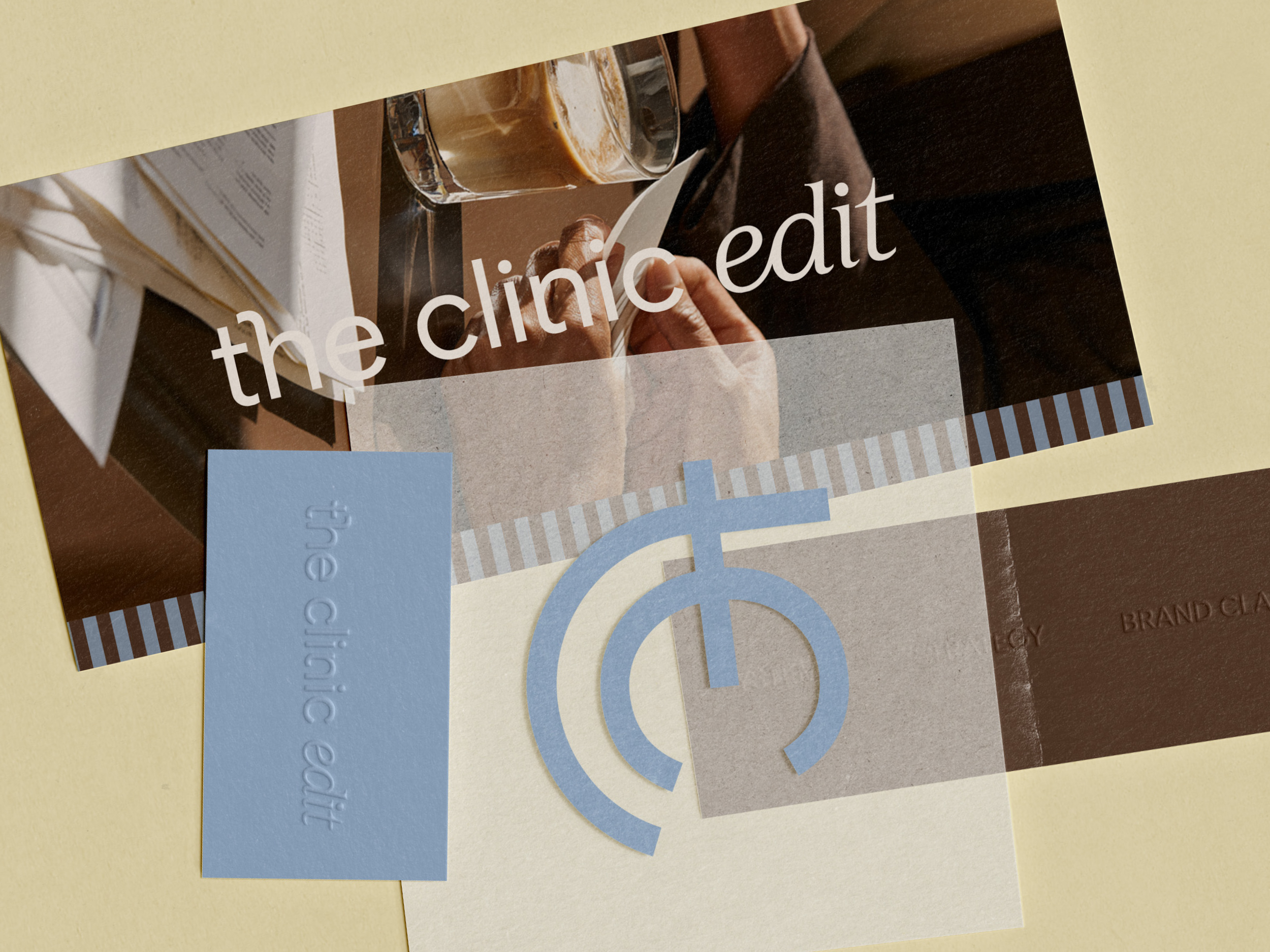 The Clinic Edit Print Collateral