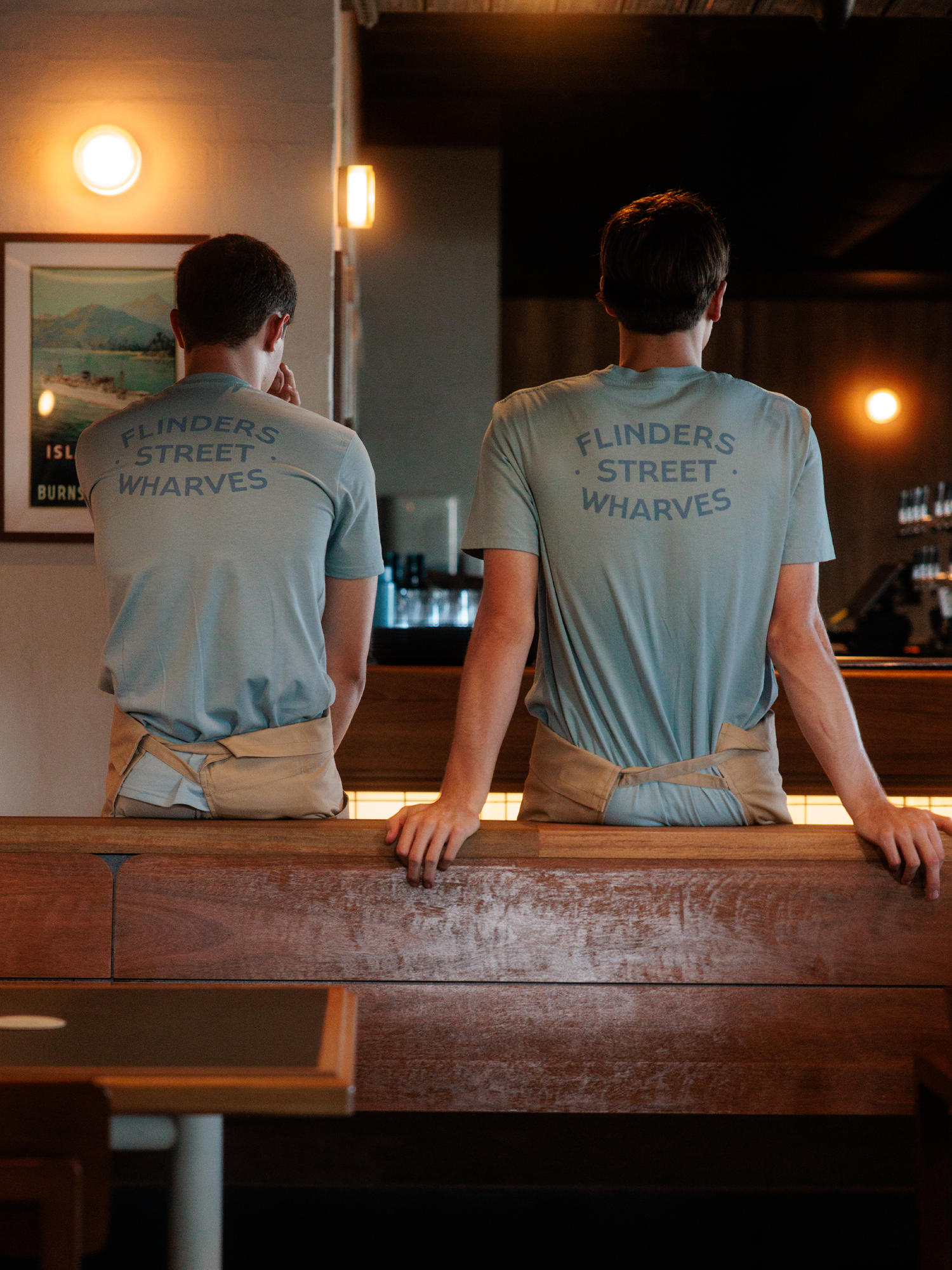 flinders street wharves townsville branding