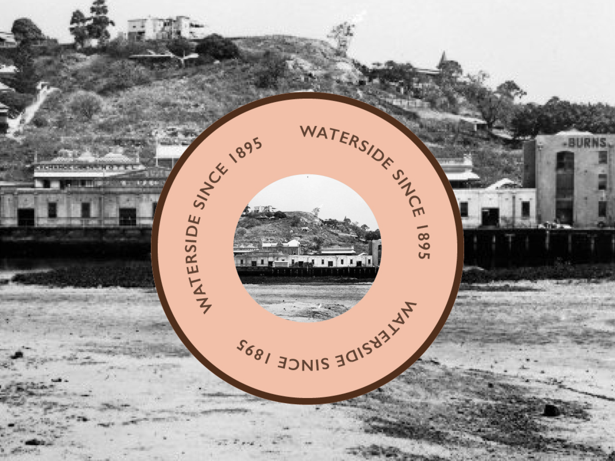 flinders street wharves townsville branding