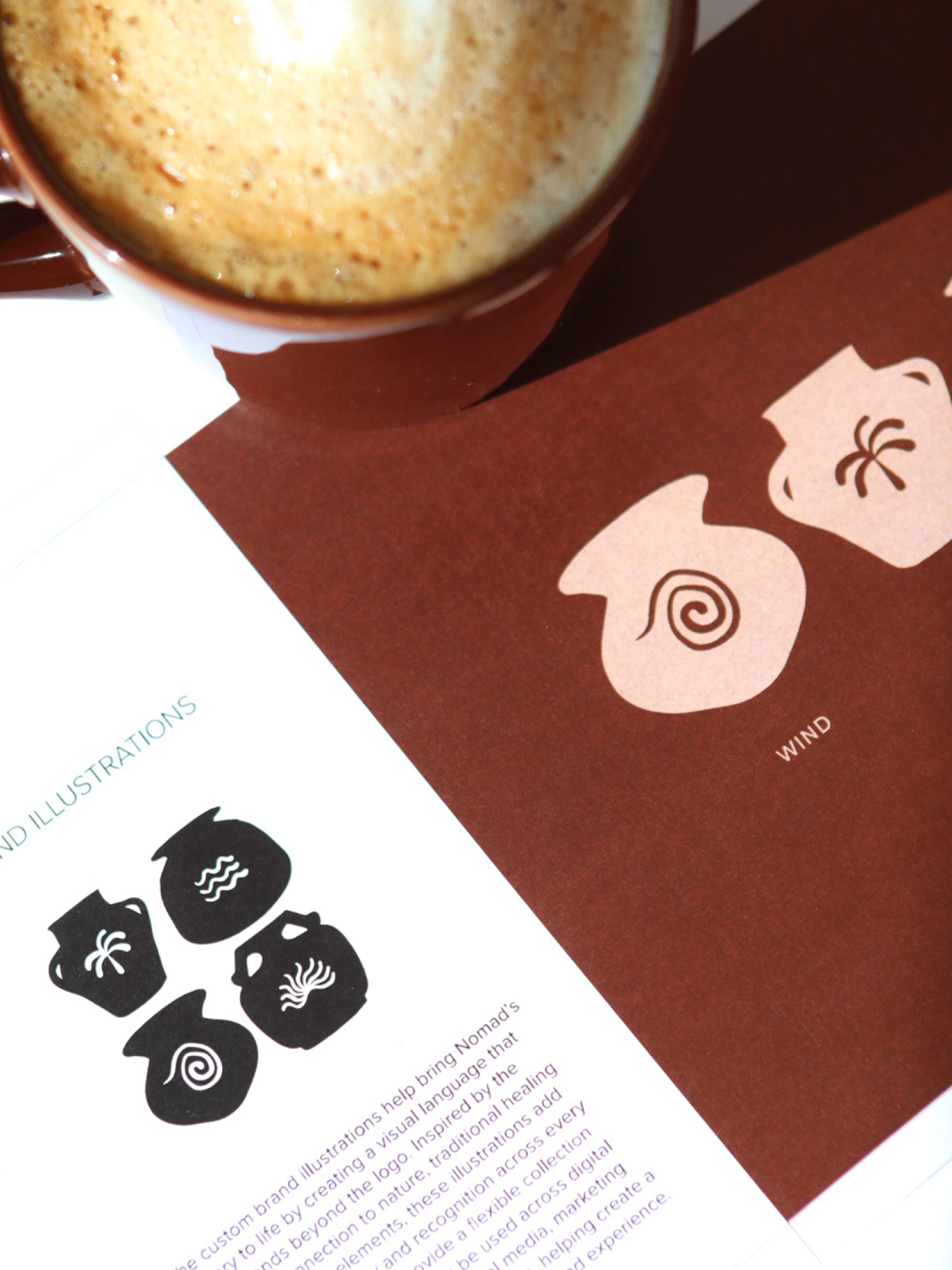 Custom brand illustrations