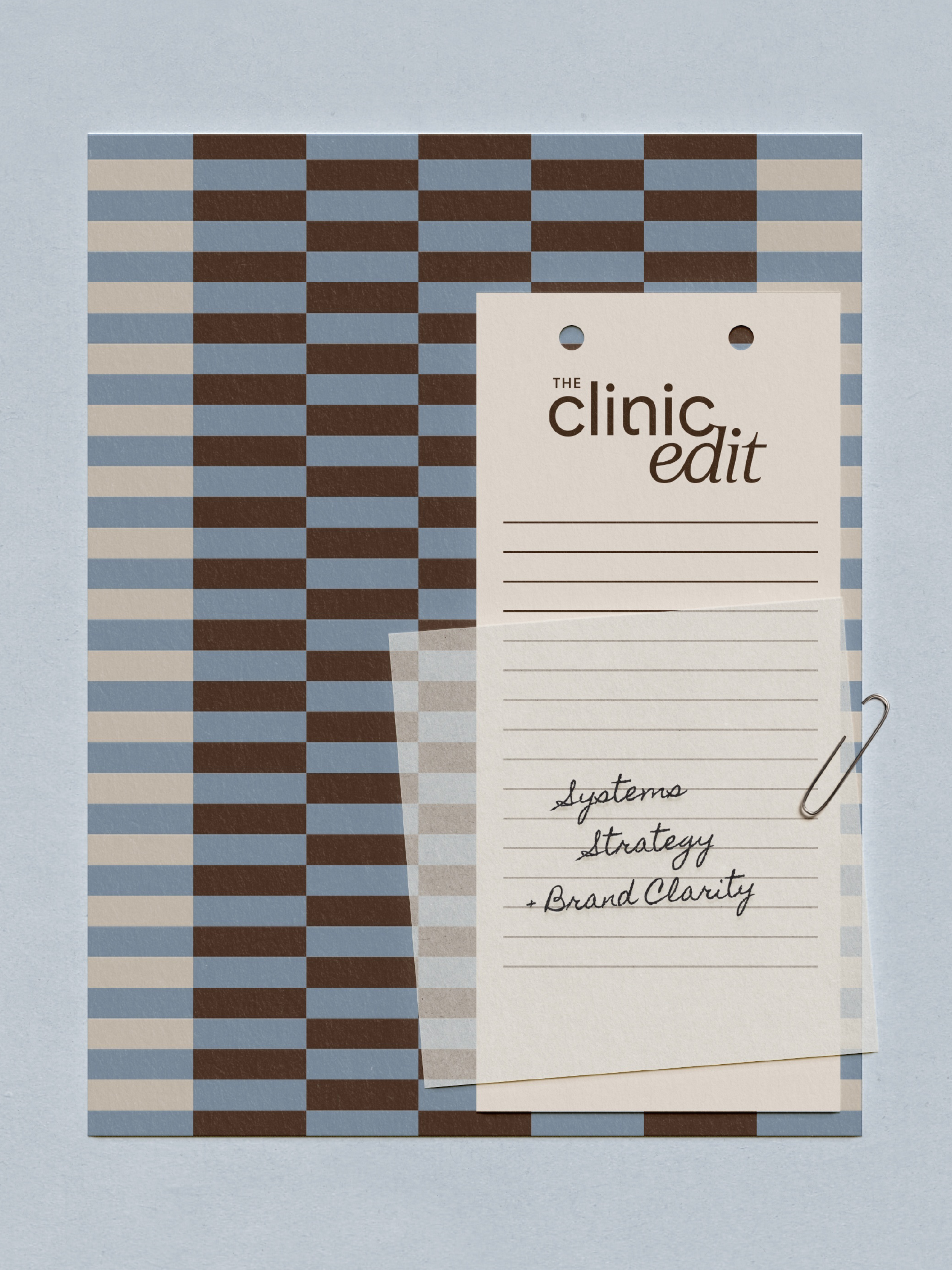 The Clinic Edit_brand Collateral