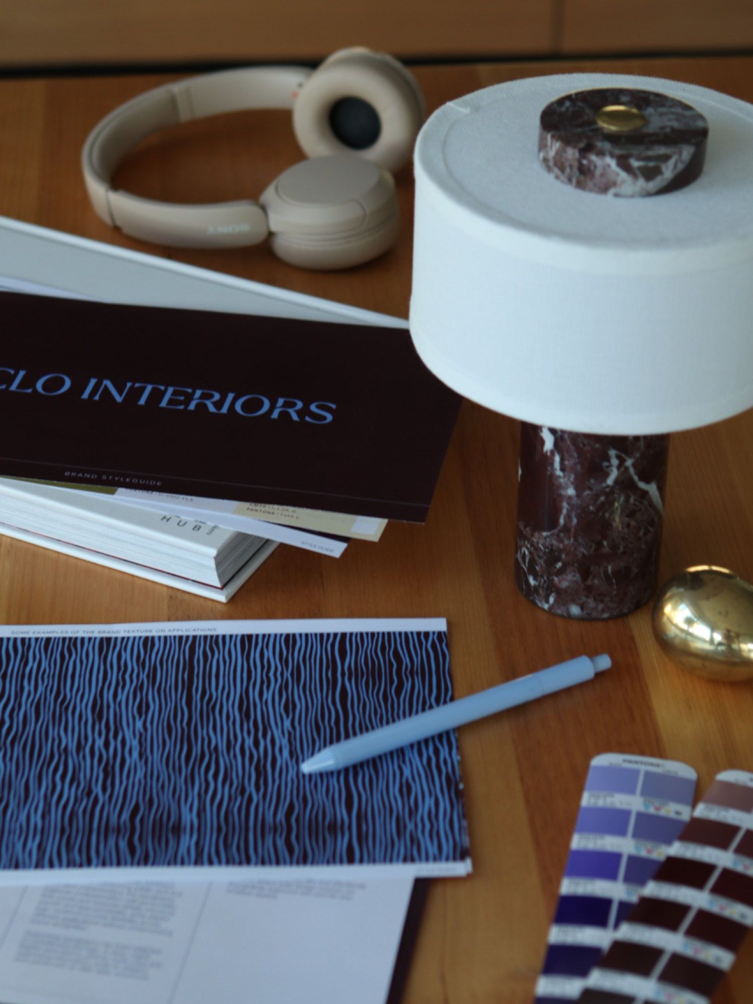Brand strategy and colout palette