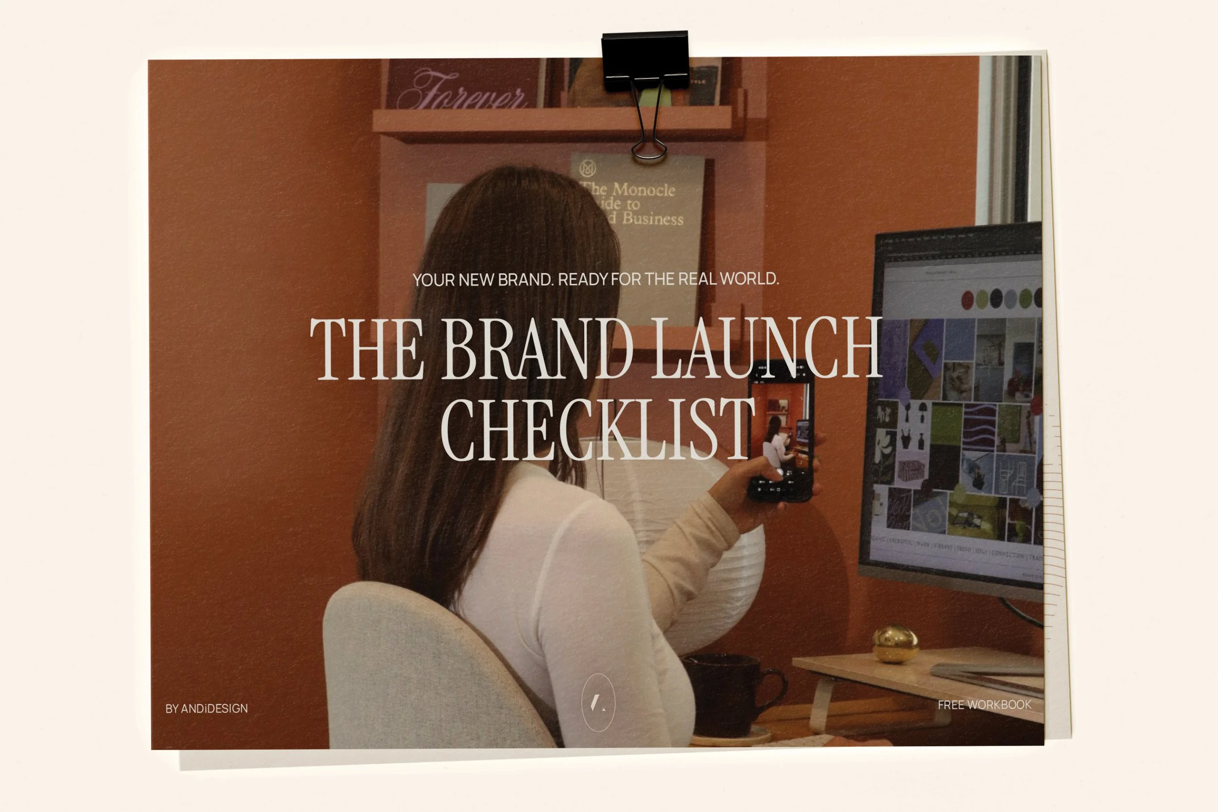 Free brand launch checklist from Andidesign