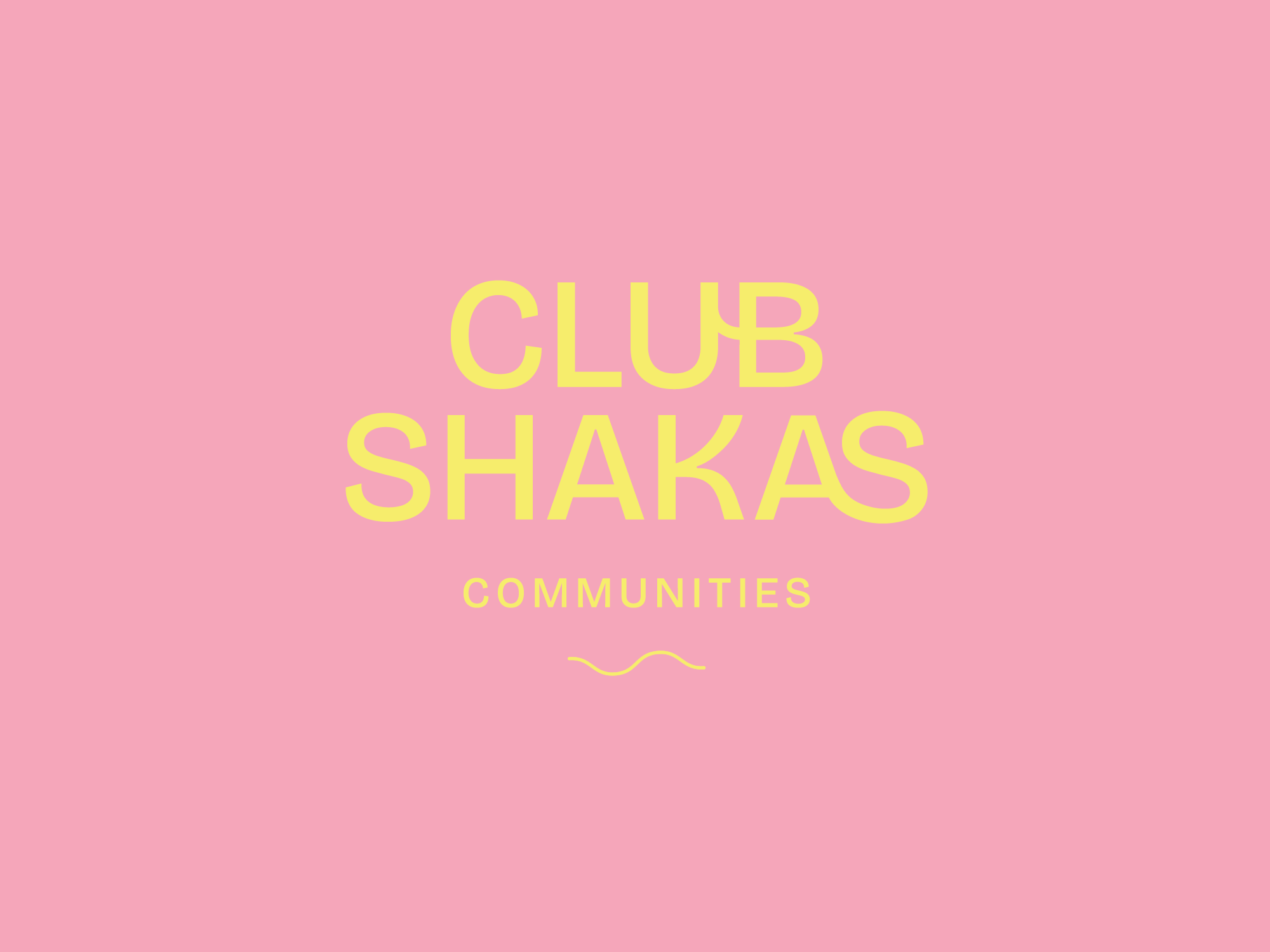 Brand Identity club shakas perth