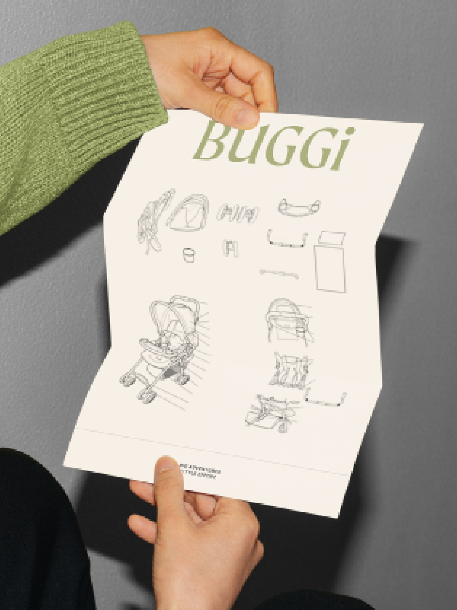 Buggi Pram branding